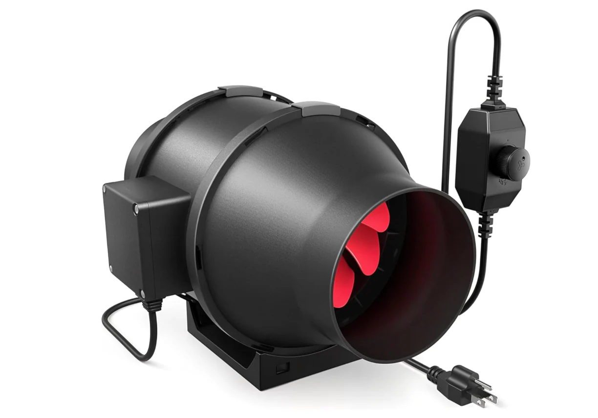 3D printing and laser engraving exhaust kit - 4" inline fan, flexible hose, and window insert - Image 4