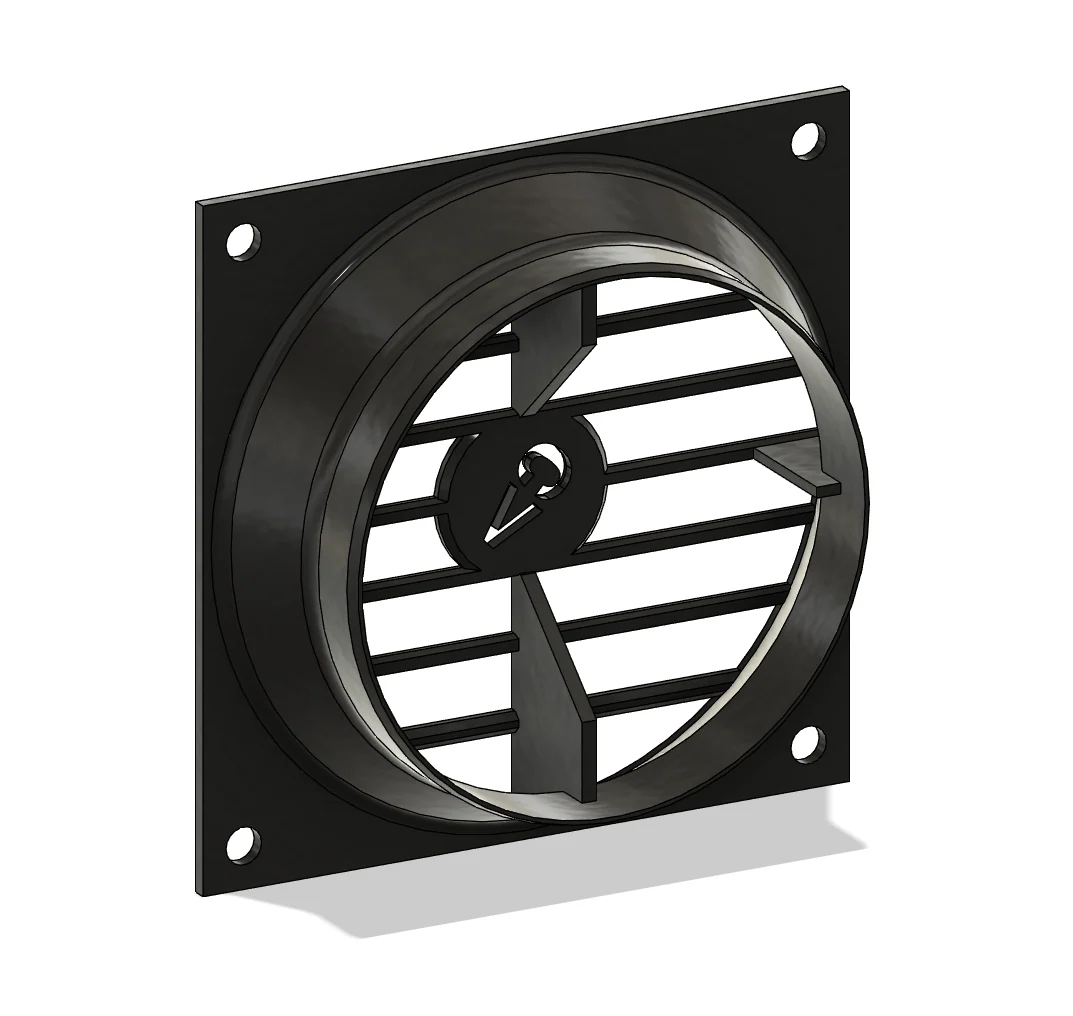 Bambu H2S/D/C/Pro Rear exhaust bracket kit for connecting exhaust hose - Image 4