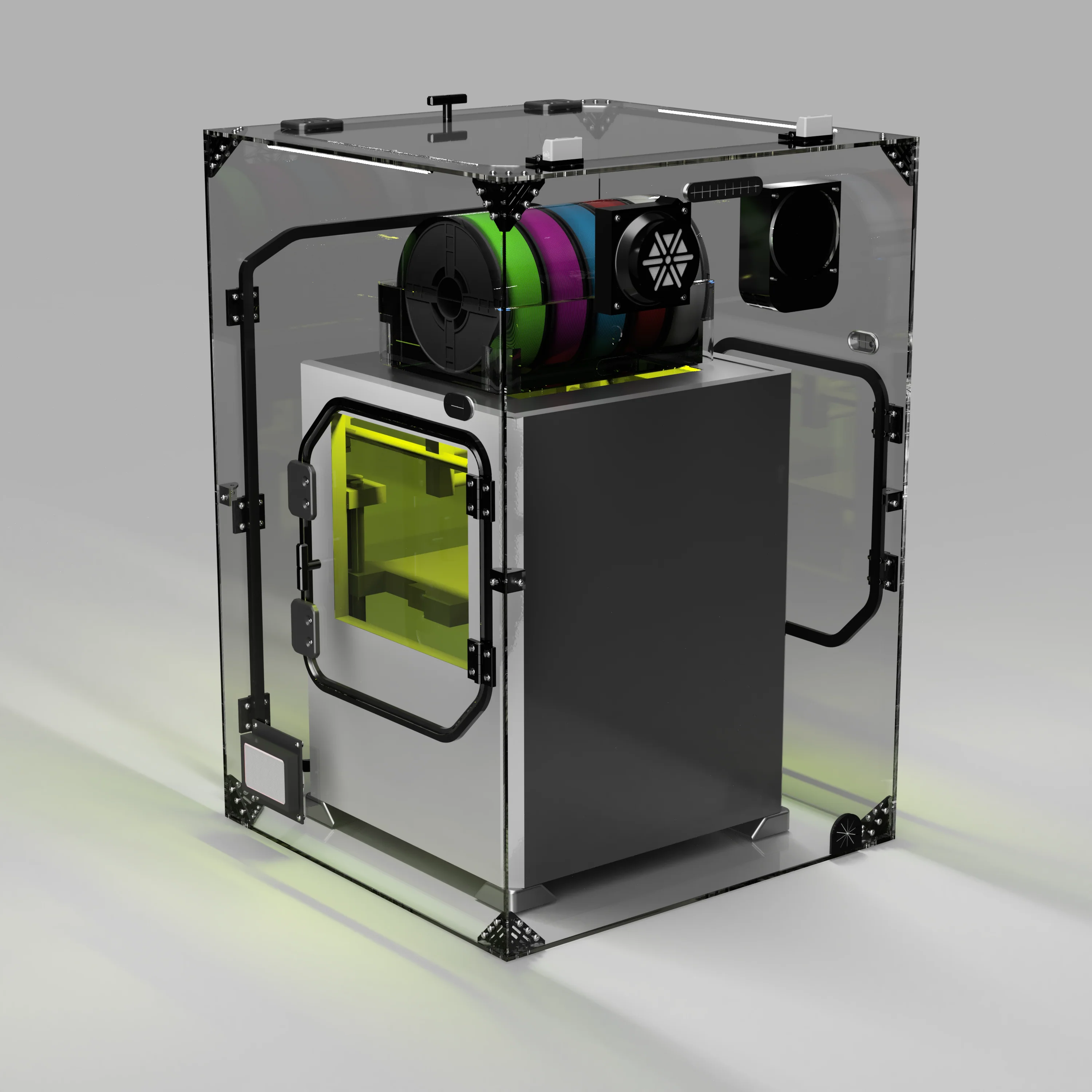 Bambu Lab H2D/H2S/H2C Worksafe External Enclosure - Image 5