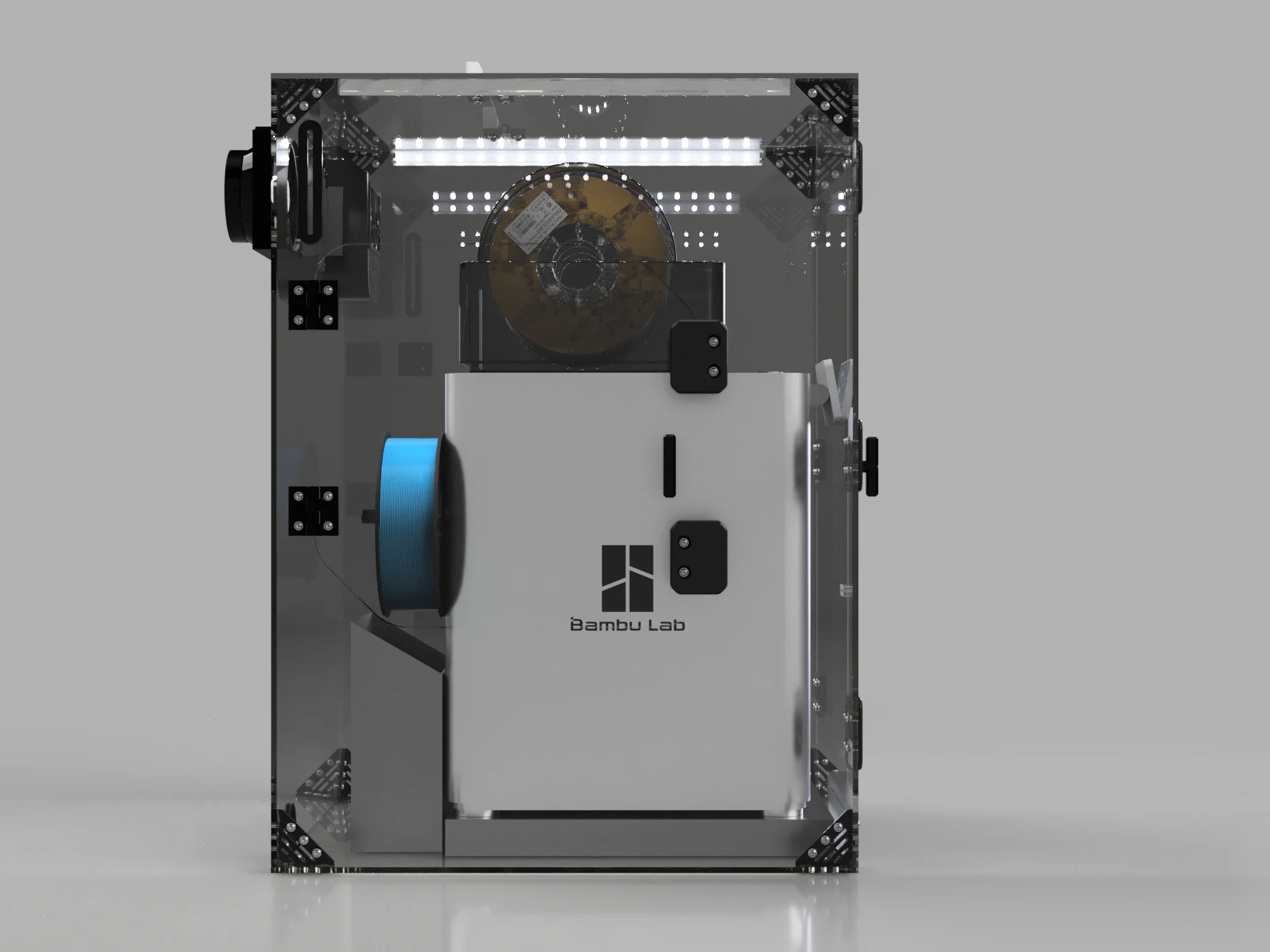 Bambu Lab X1C, P1S, P1P external Enclosure V2 - Image 4