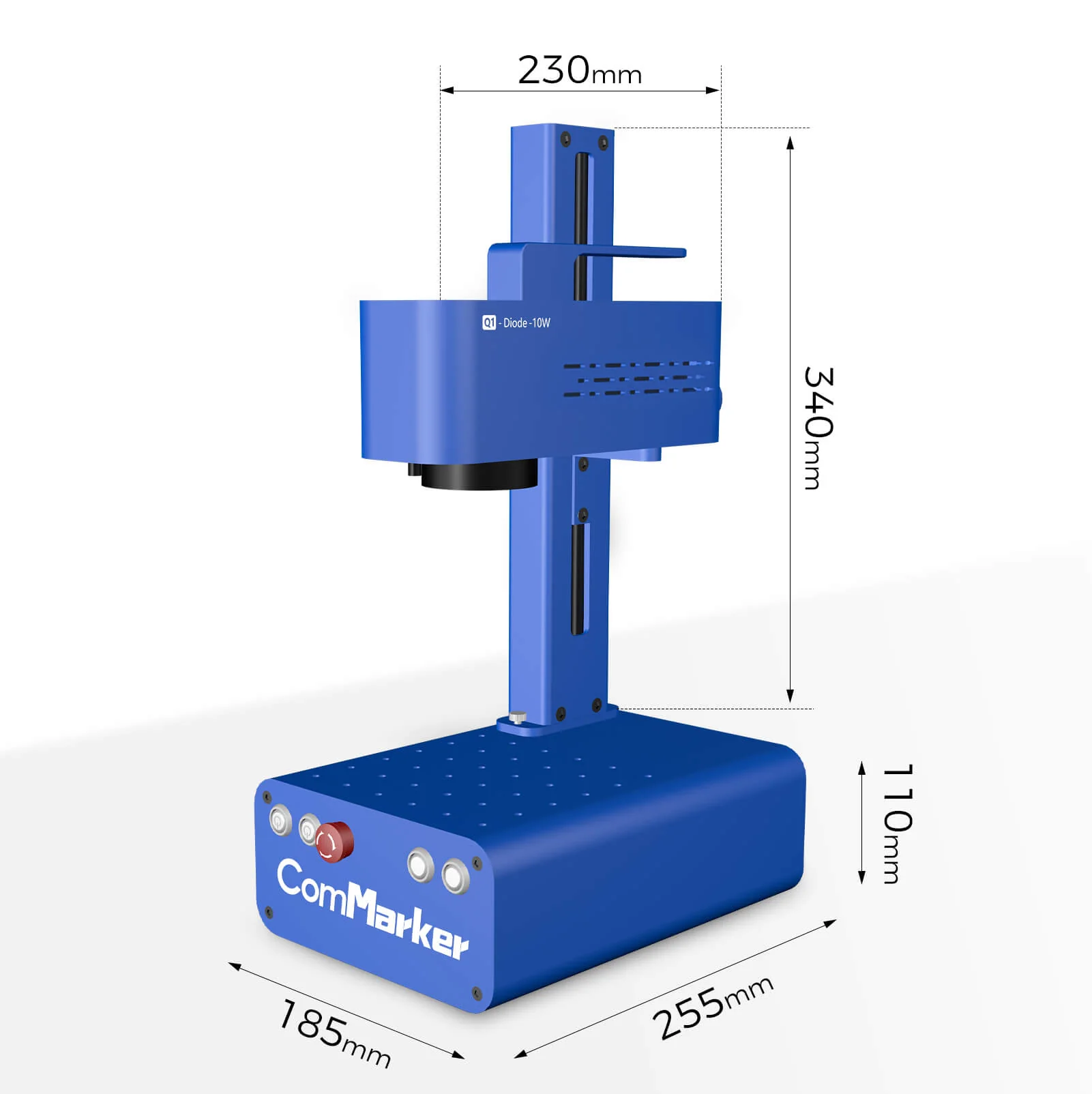 Commarker Q1 Diode Laser Engraver Enclosure - Image 7