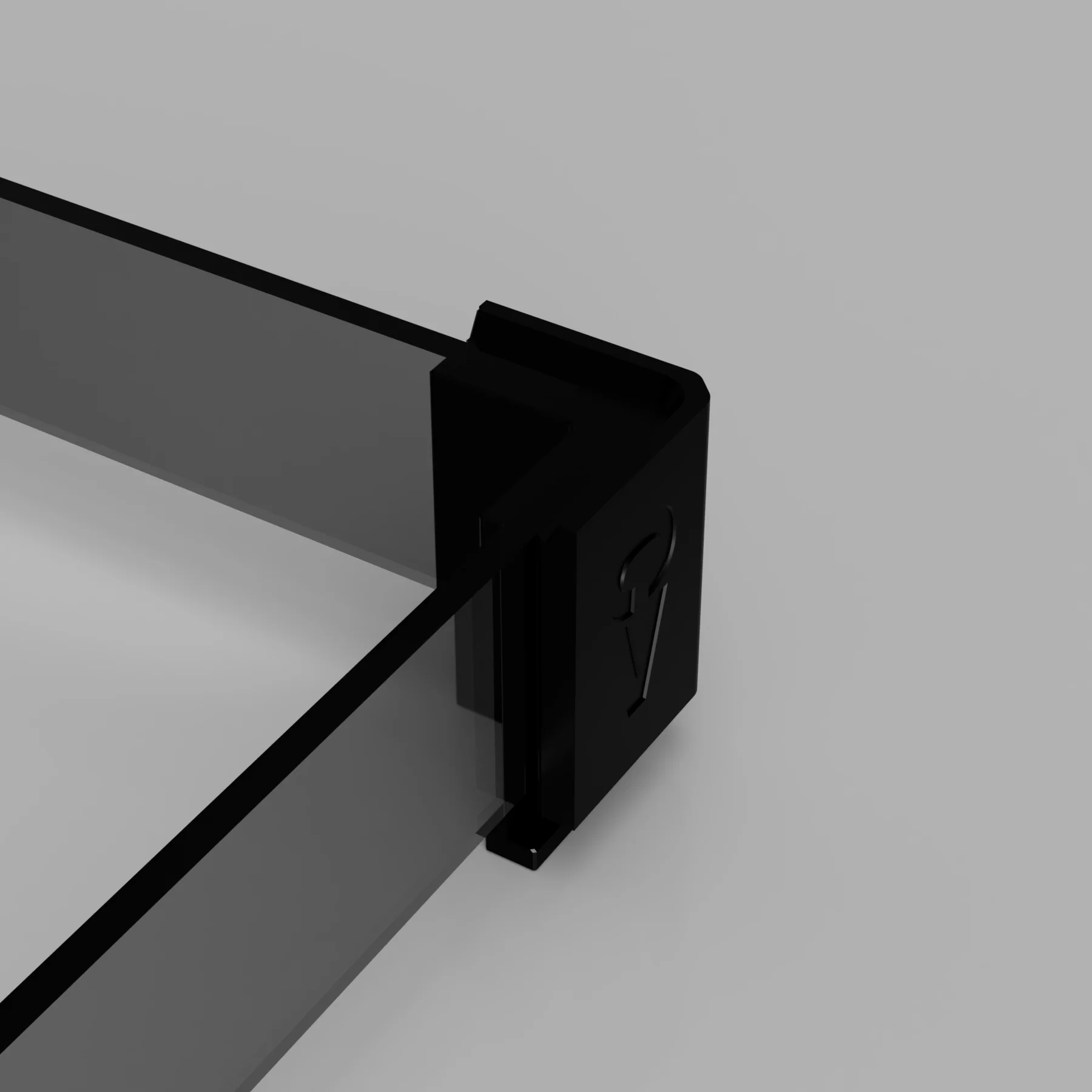 Creality K1 max Lid Riser with smoked acrylic panels - Image 5