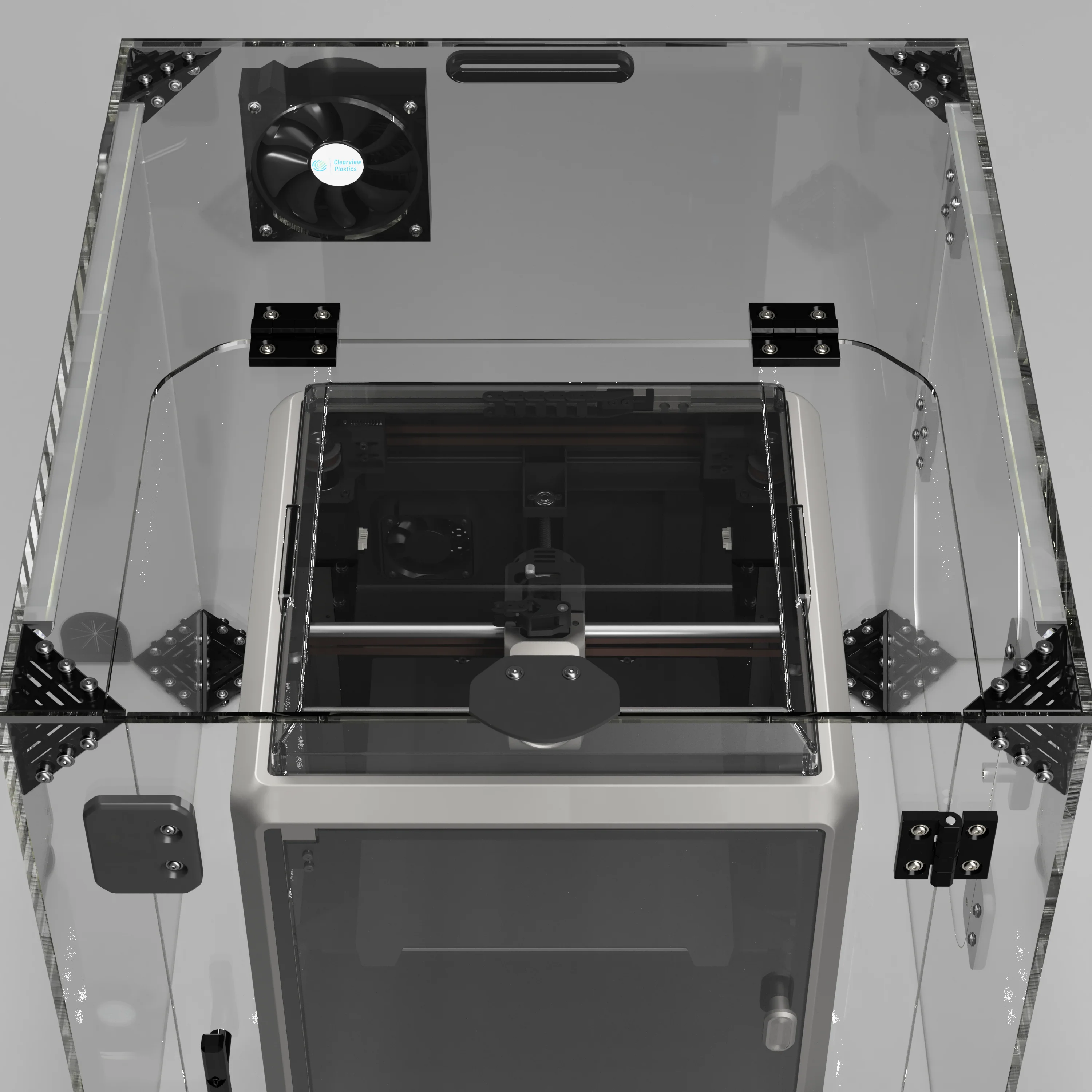 Creality K1, K1C, K1 Max external Enclosure V2 - Image 4