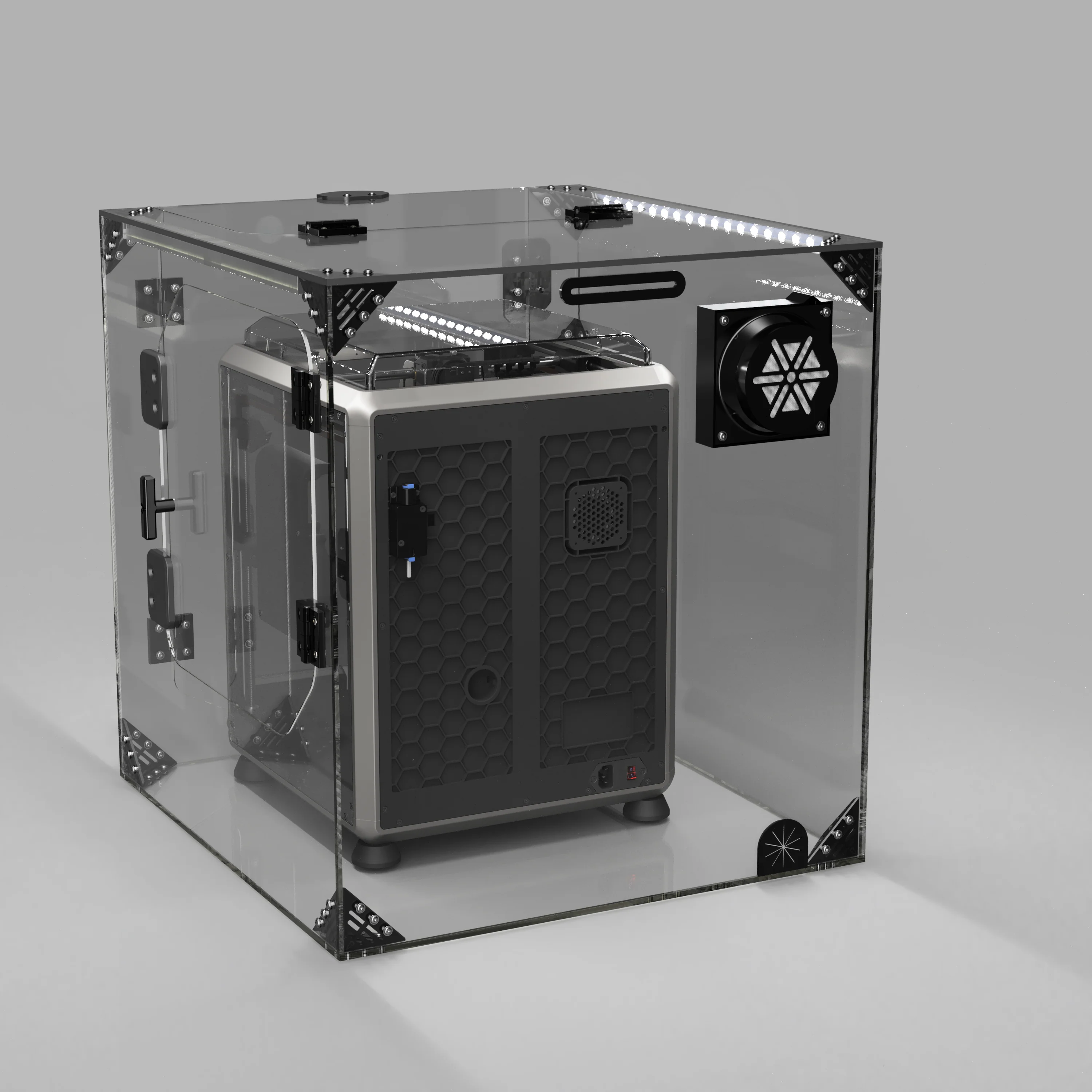 Creality K1, K1C, K1 Max external Enclosure V2 - Image 5