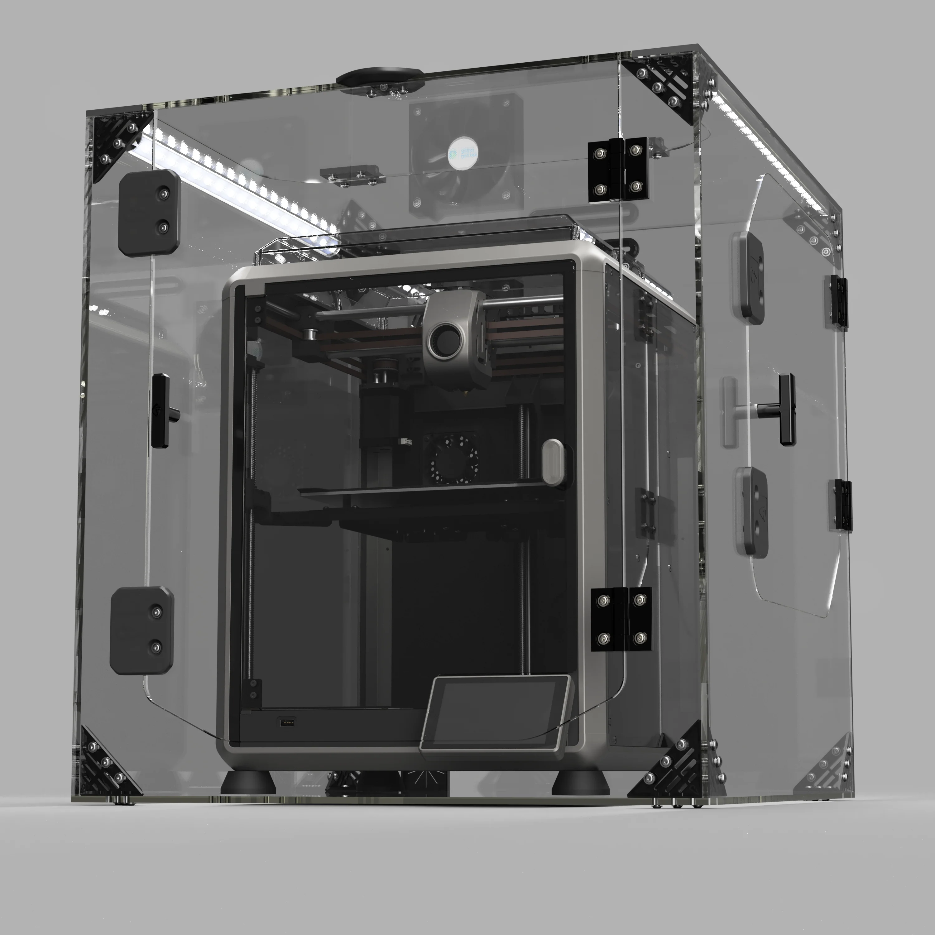 Creality K1, K1C, K1 Max external Enclosure V2 - Image 8