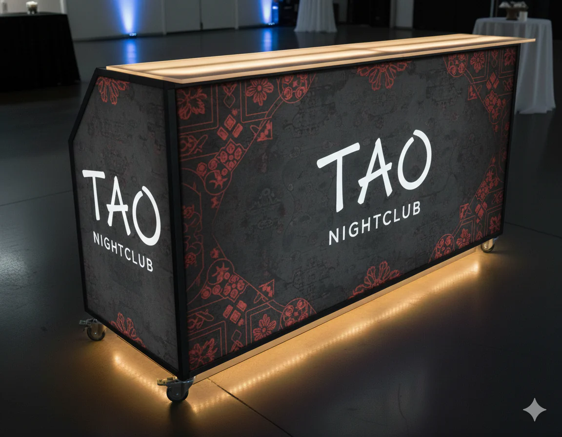 Custom LED Mobile Bar – Foldable, Branded, Event-Ready - Image 6