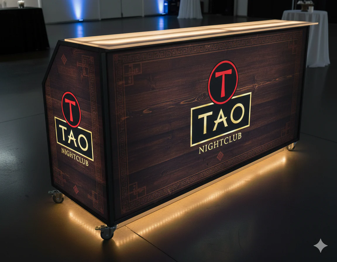 Custom LED Mobile Bar – Foldable, Branded, Event-Ready - Image 7