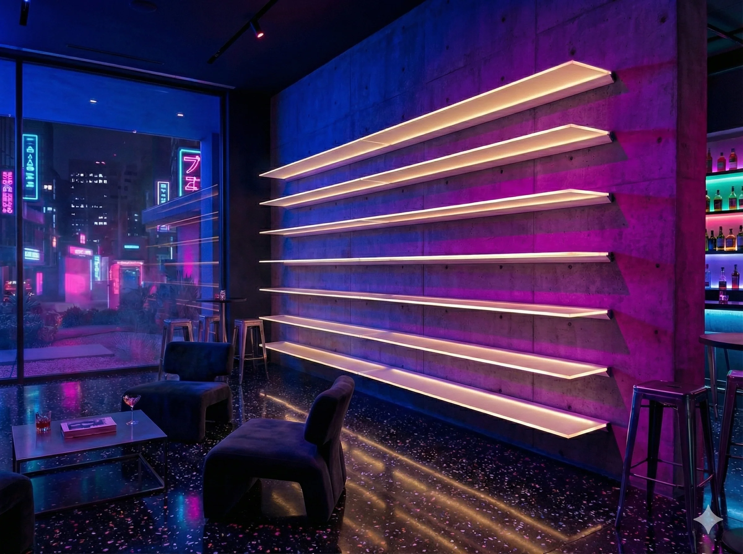 Edge Lit LED Shelves - Image 15