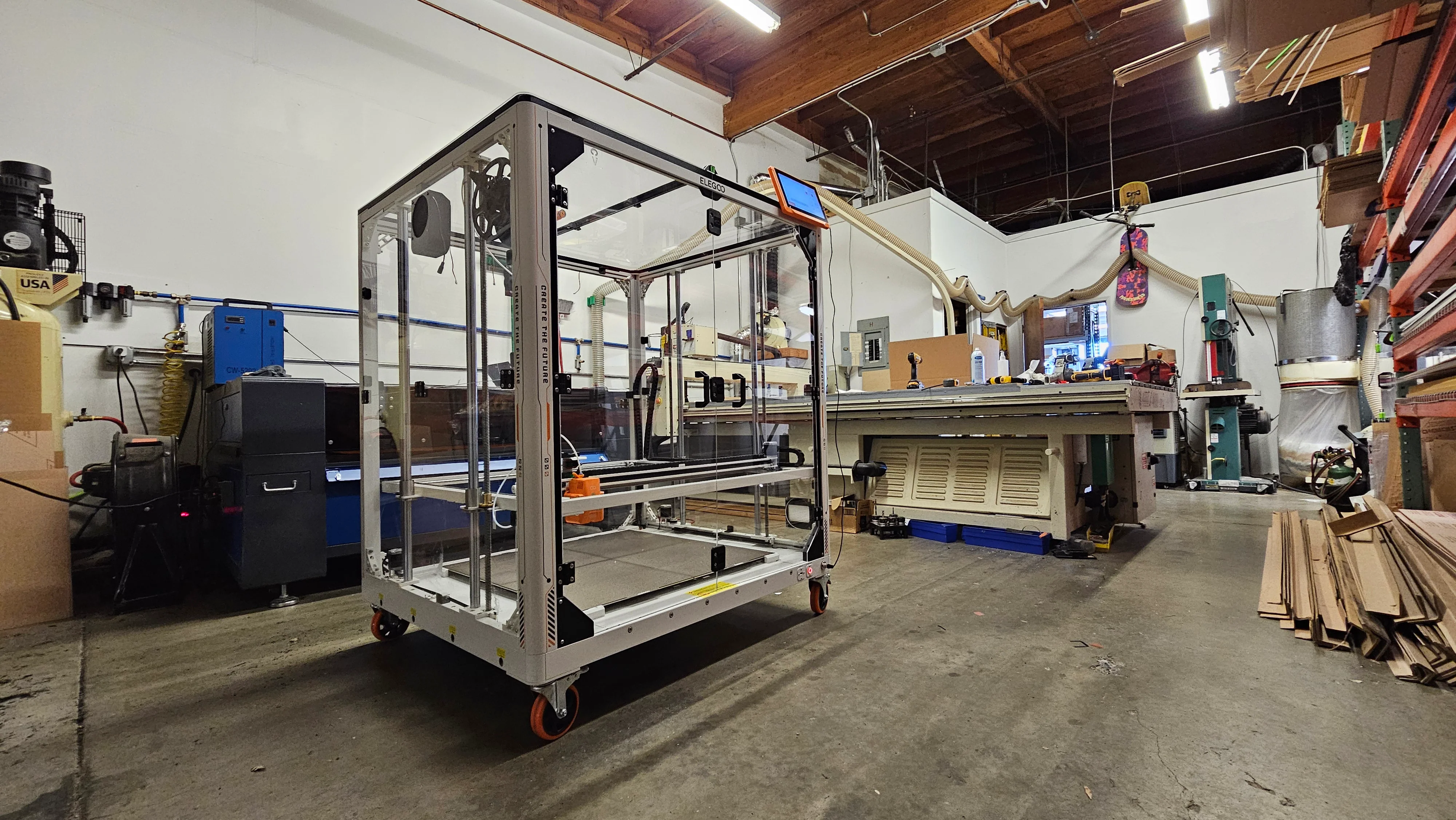 ELEGOO OrangeStorm Giga 3D printer Enclosure panels kit - Image 6