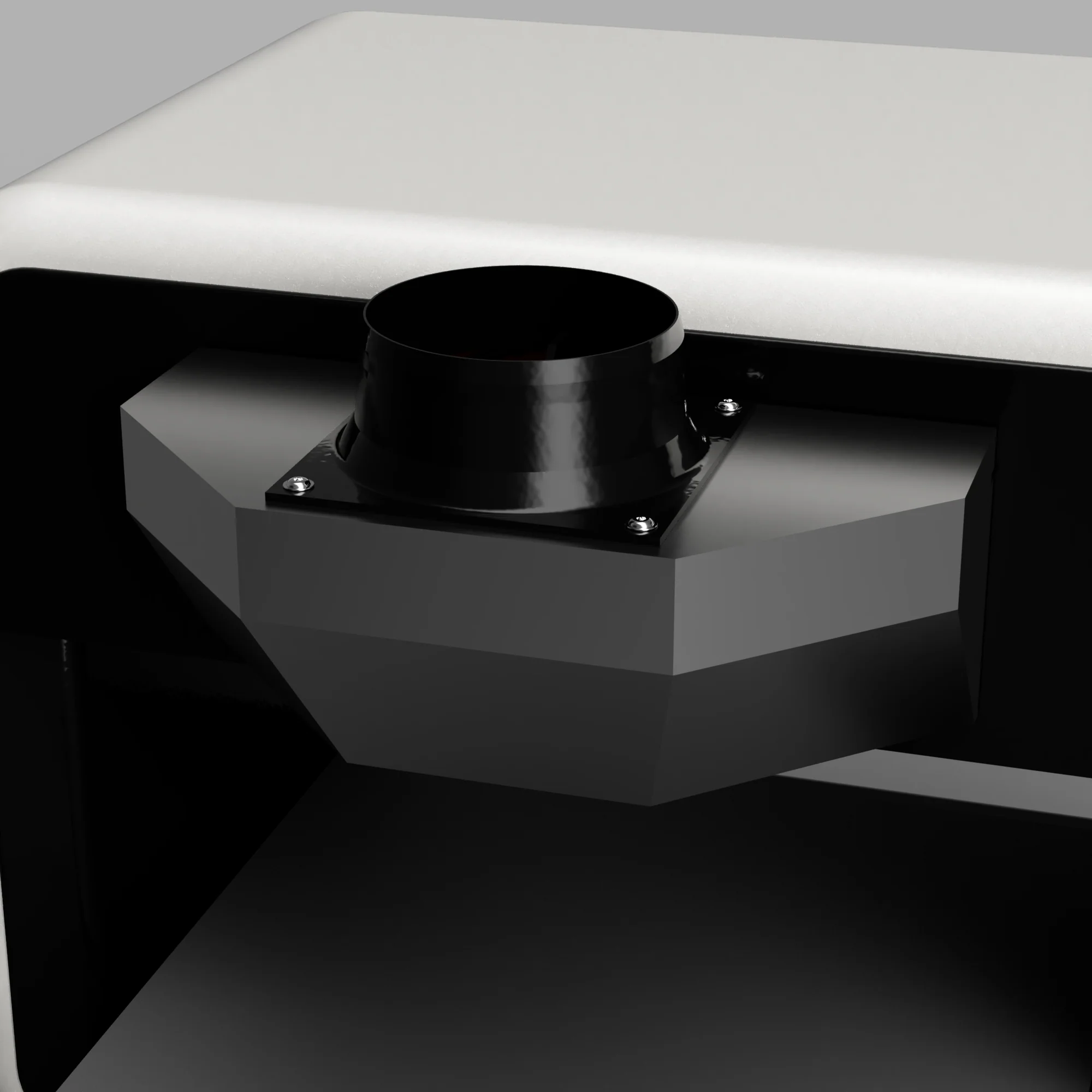 Exhaust Adapter for eufyMake E1 UV Printer - Fume Mitigation Add-On - Image 3