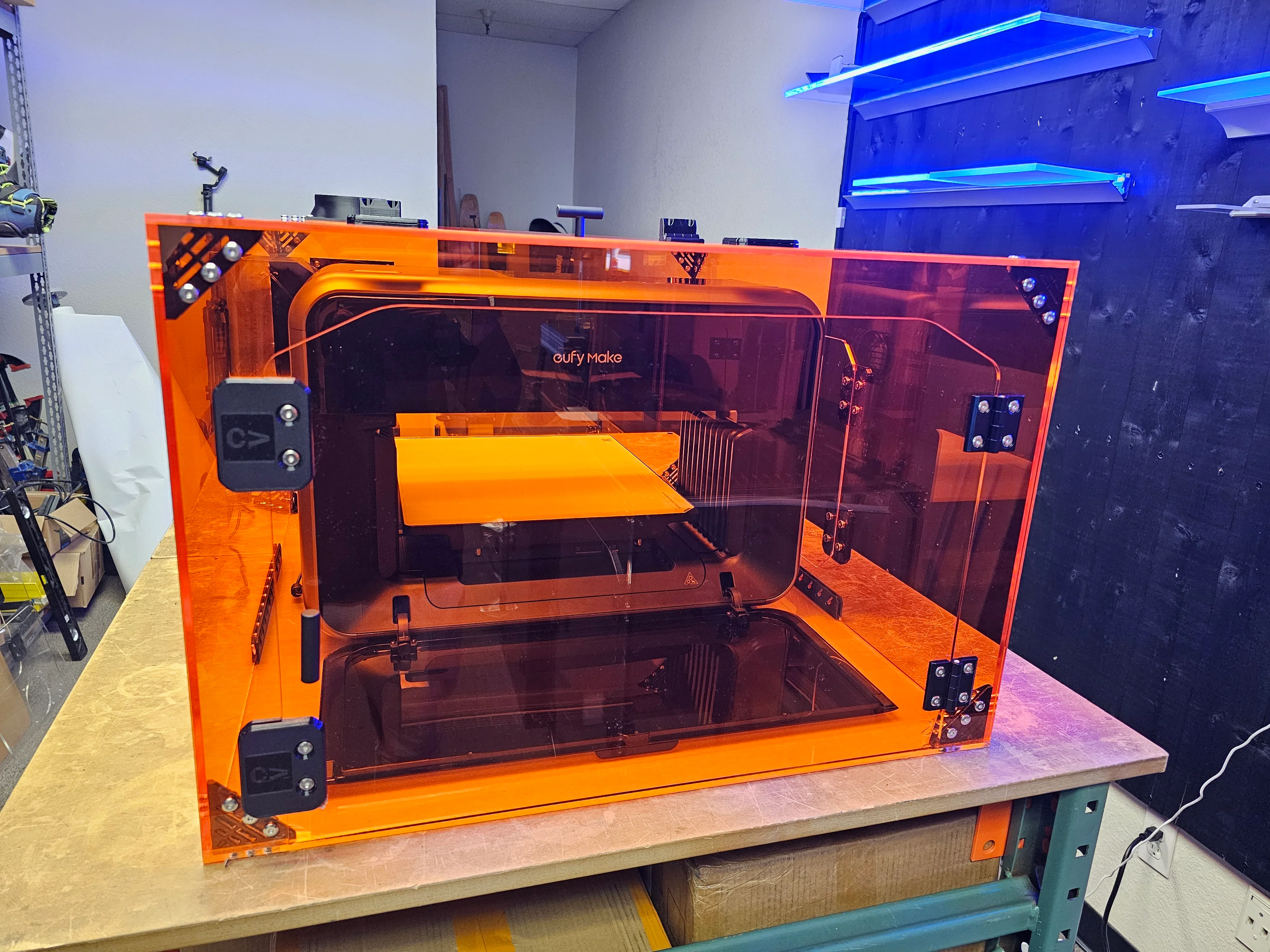 EufyMake E1 UV Printer Fume Control Enclosure - Image 10