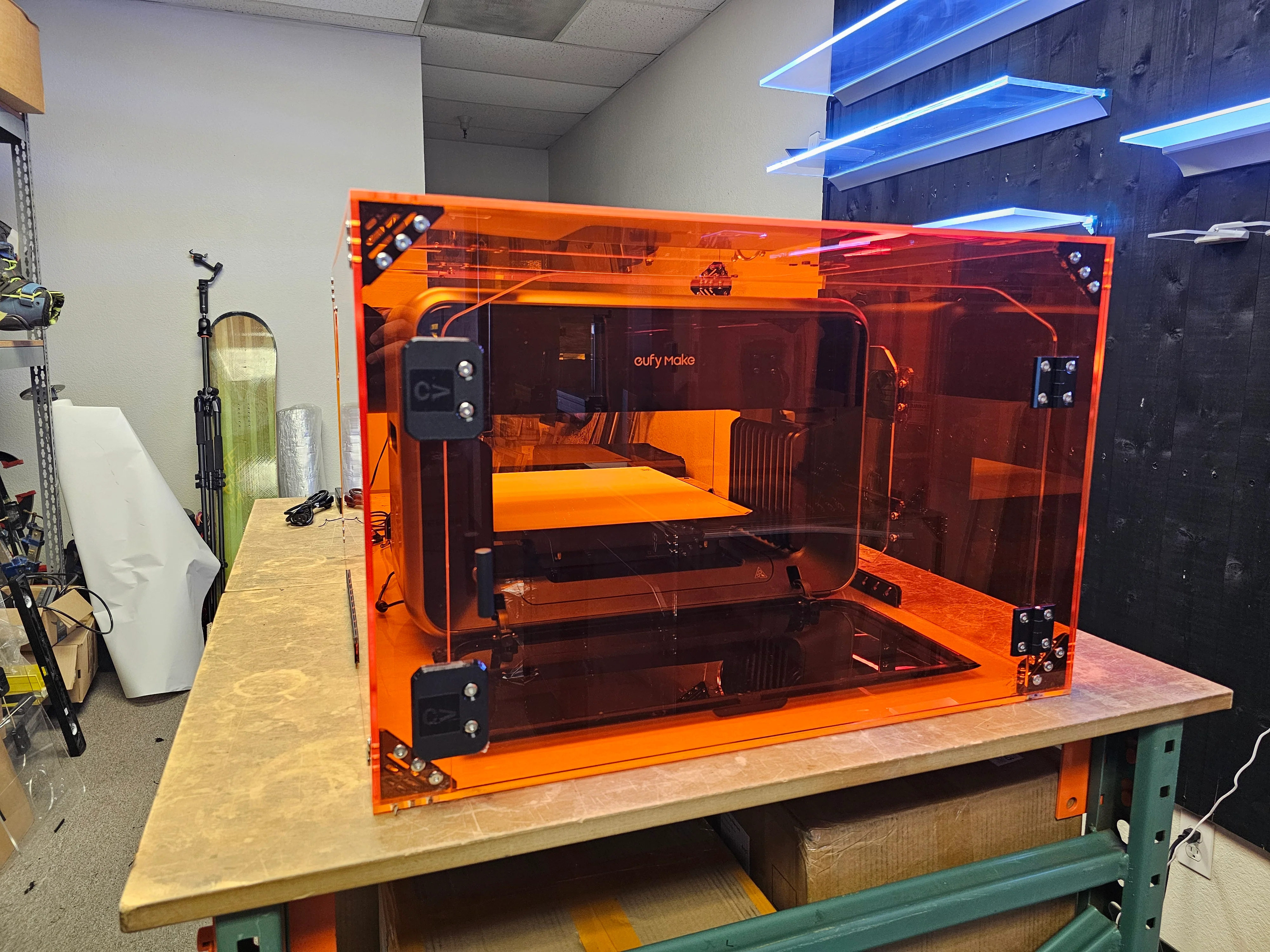 EufyMake E1 UV Printer Fume Control Enclosure - Image 13