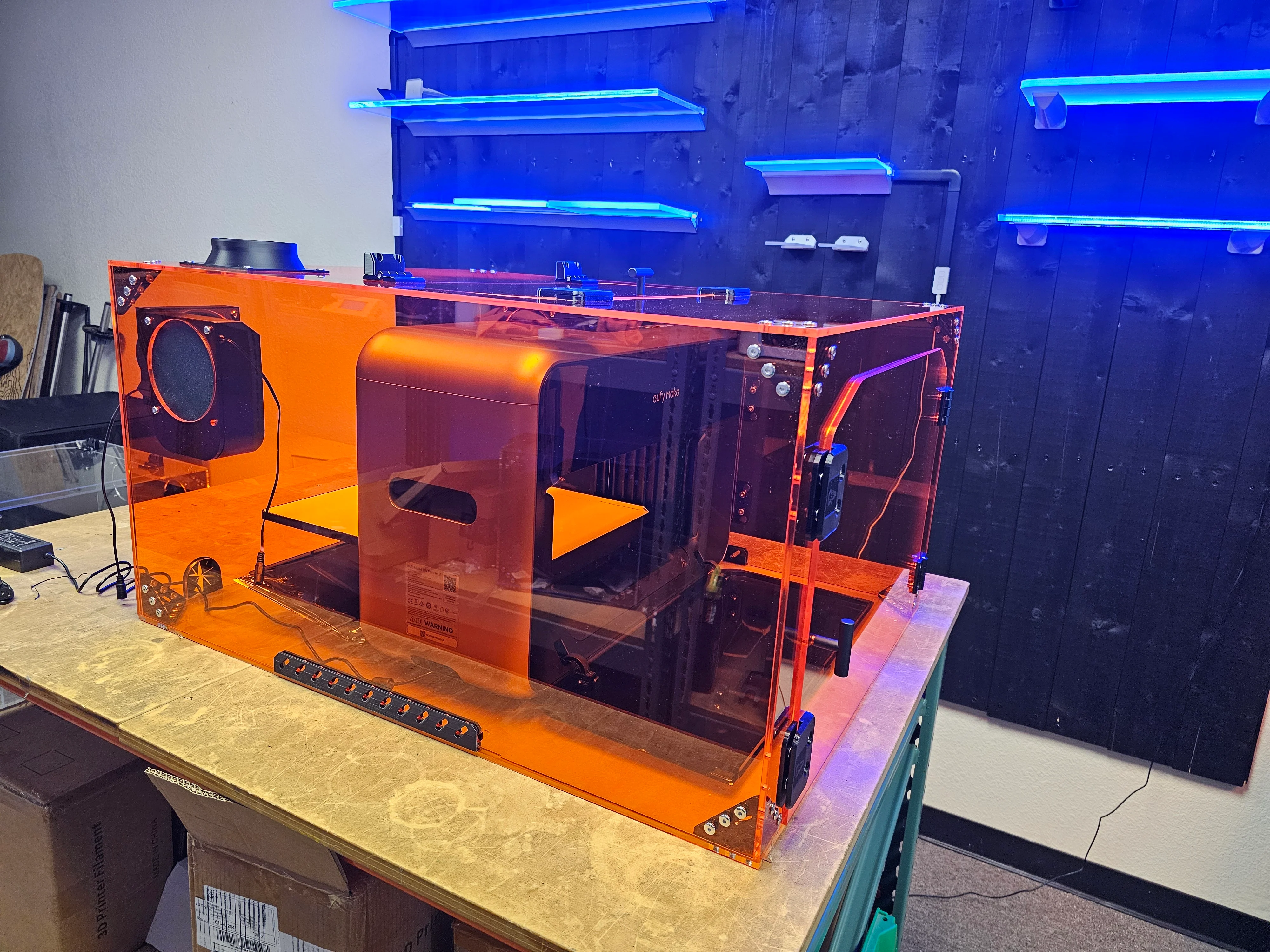 EufyMake E1 UV Printer Fume Control Enclosure - Image 18