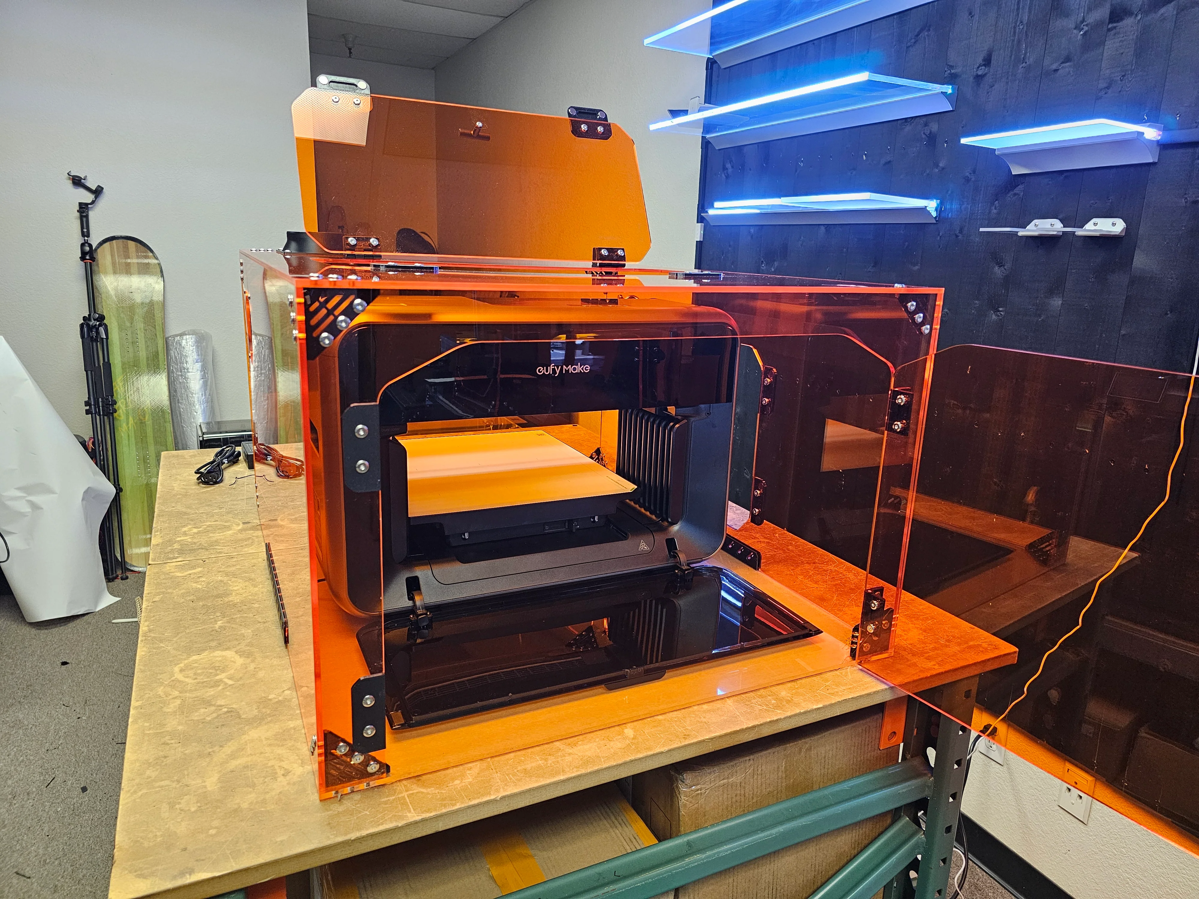 EufyMake E1 UV Printer Fume Control Enclosure - Image 21