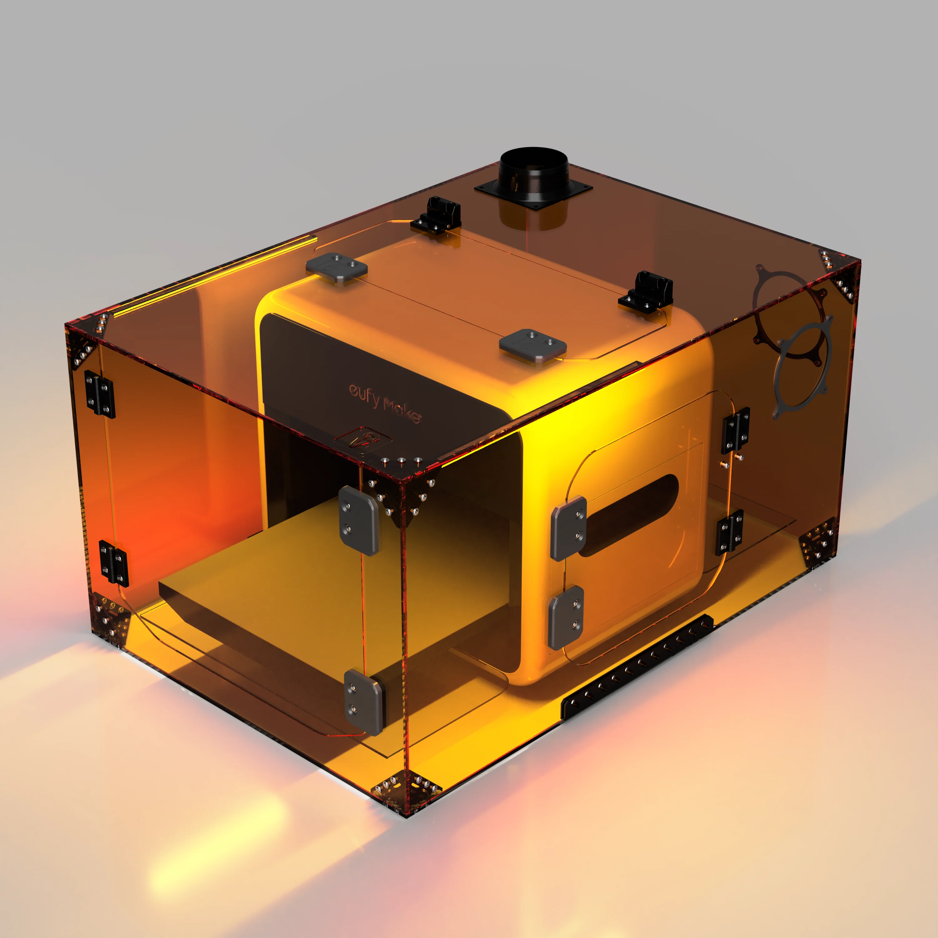 EufyMake E1 UV Printer Fume Control Enclosure - Image 3