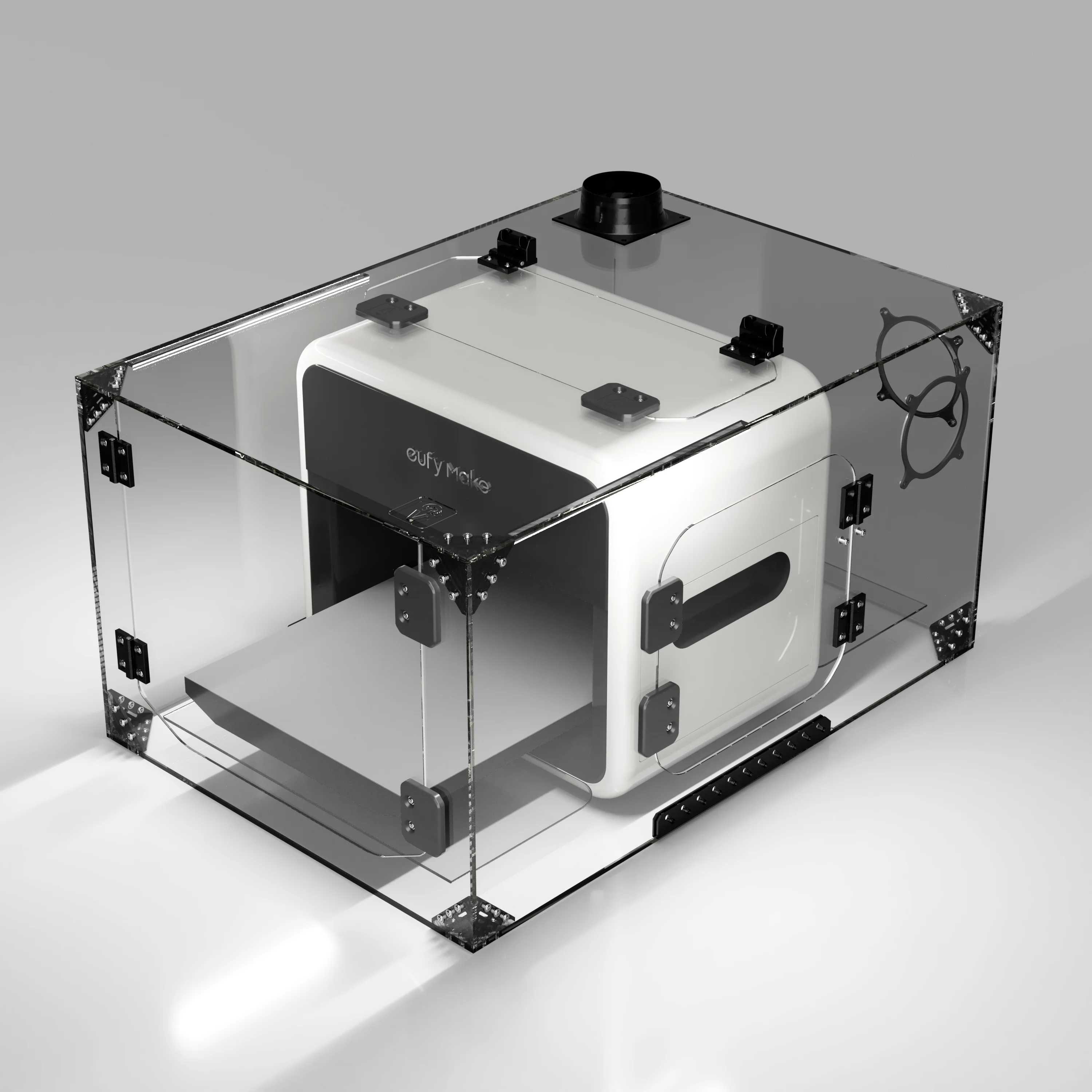 EufyMake E1 UV Printer Fume Control Enclosure - Image 4