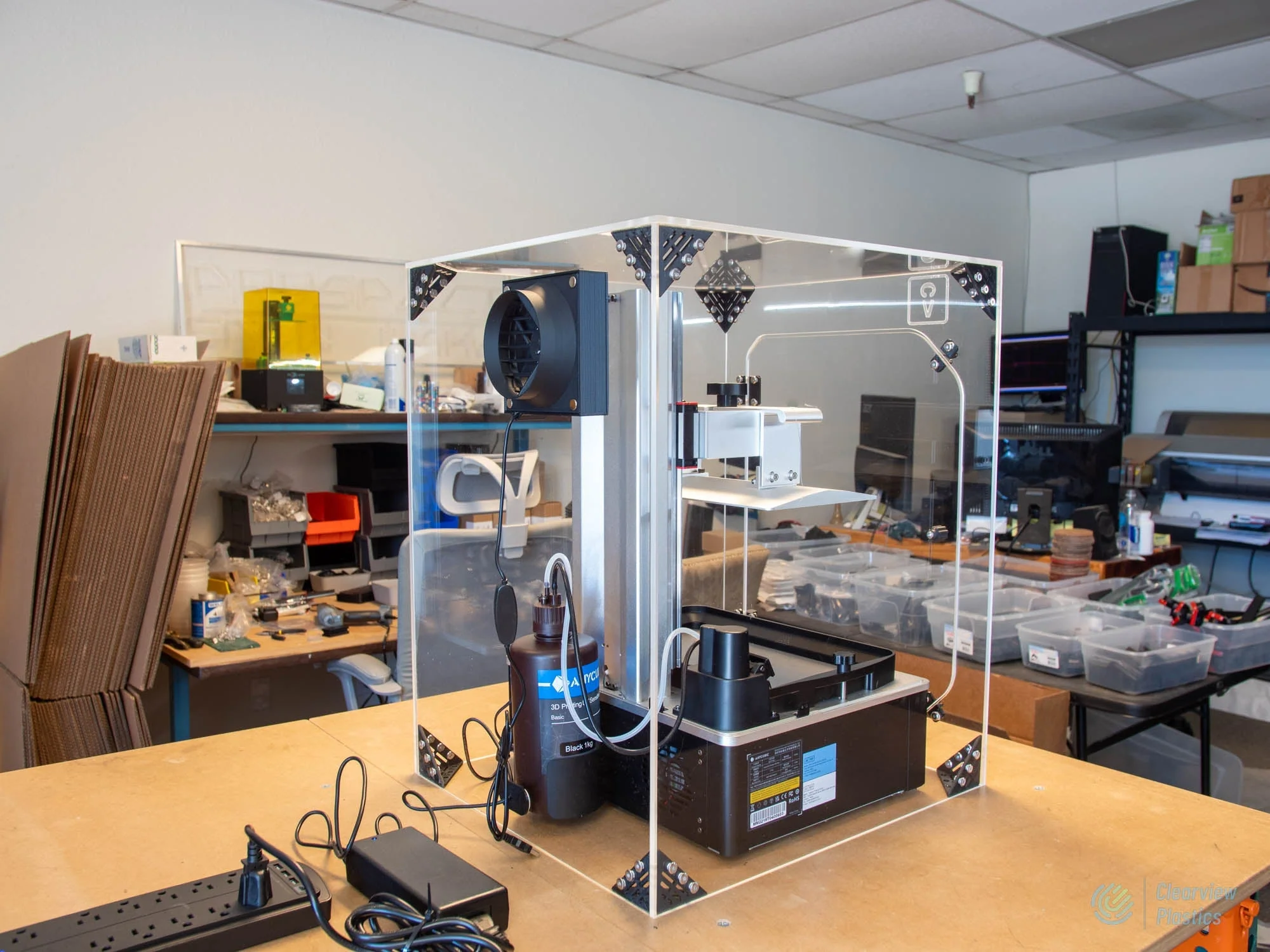 Formlabs Form 3+ SLA Resin 3D Printer Enclosure V2.0 - Image 15