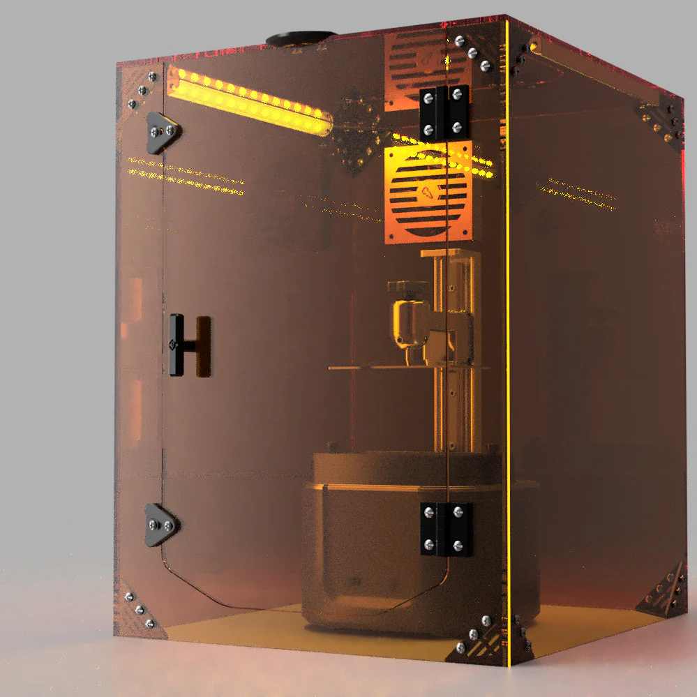 Formlabs Form 3+ SLA Resin 3D Printer Enclosure V2.0 - Image 6