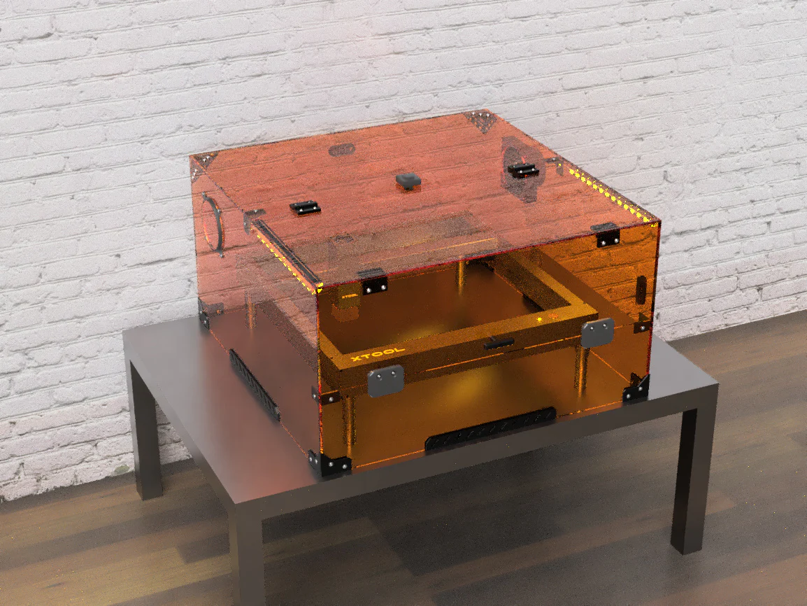 Universal Laser Engraver Enclosure V3 – Control Smoke & Fumes for a Safer Workspace - Image 14
