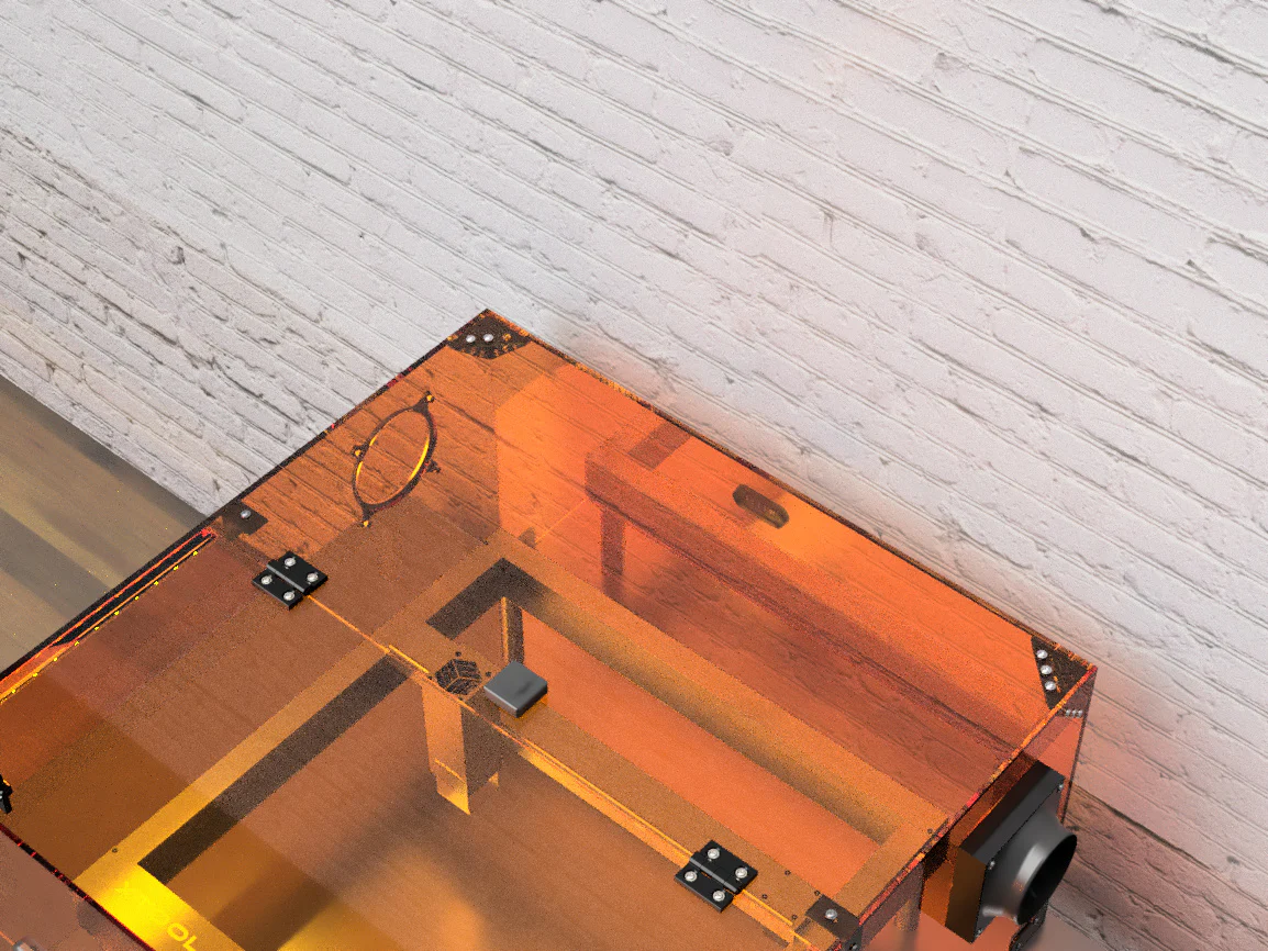 Universal Laser Engraver Enclosure V3 – Control Smoke & Fumes for a Safer Workspace - Image 16