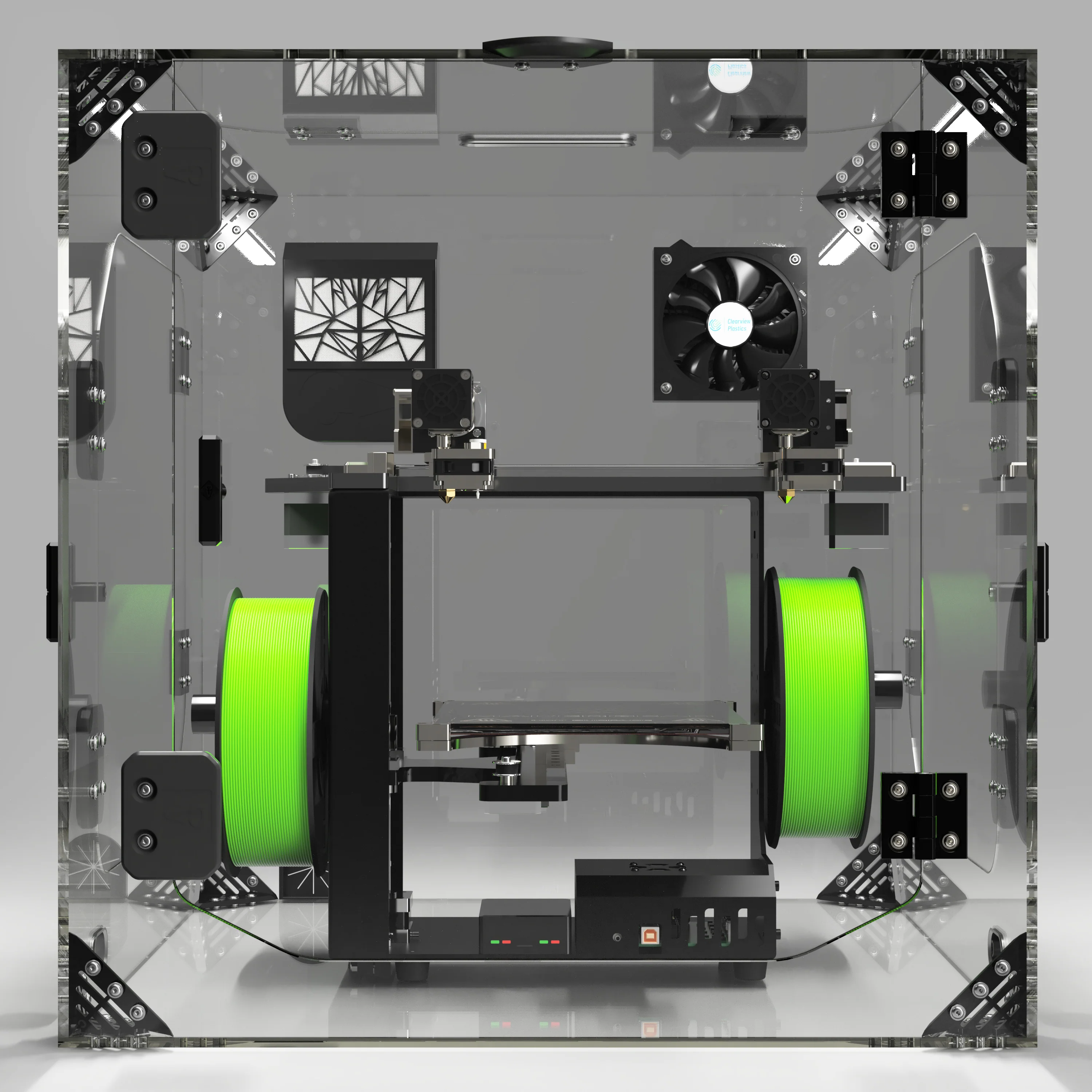 MakerGear M2/M3 ID/SE Enclosure Kit - Image 2
