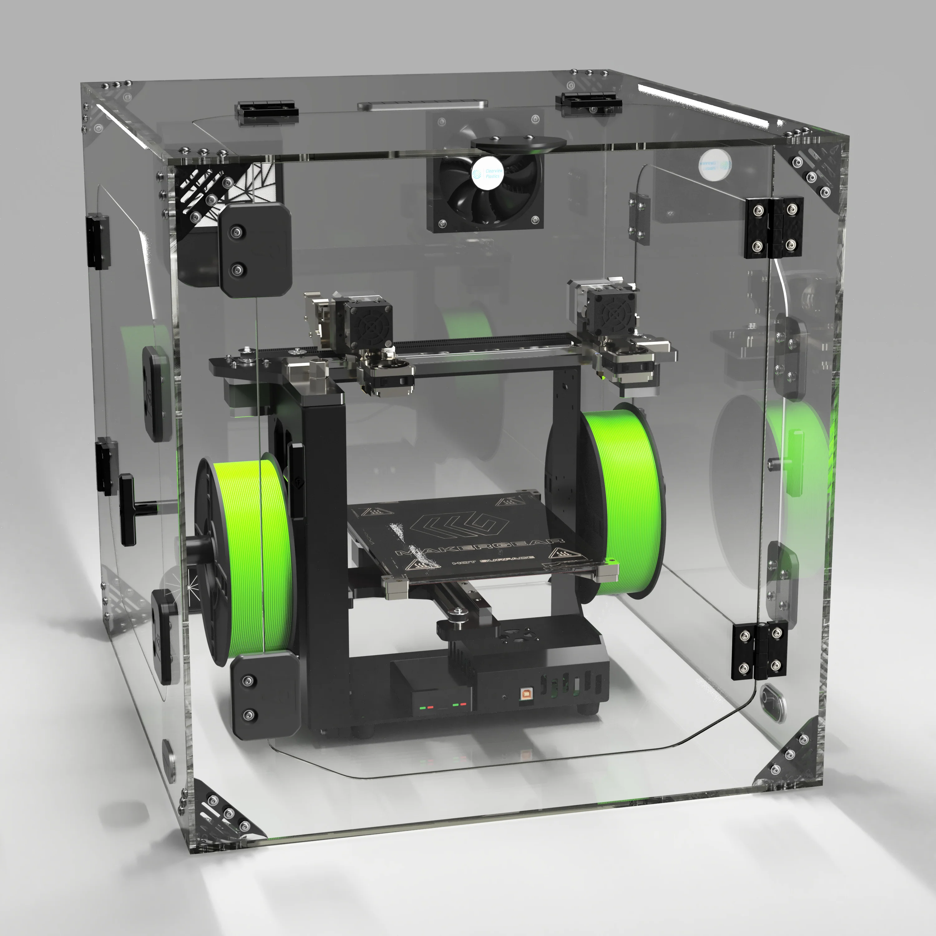 MakerGear M2/M3 ID/SE Enclosure Kit - Image 5