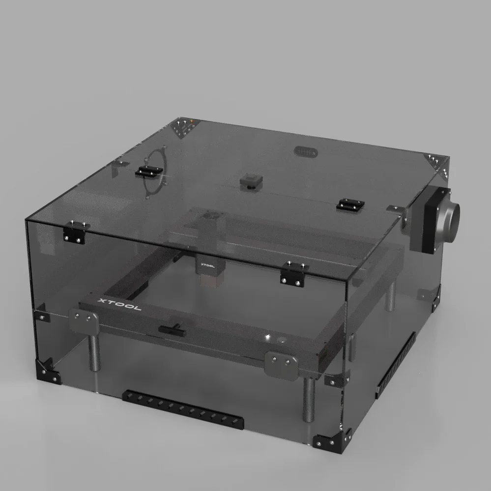 Ortur Laser Master H10 Enclosure V3 – Control Smoke & Fumes for a Safer Workspace - Image 3