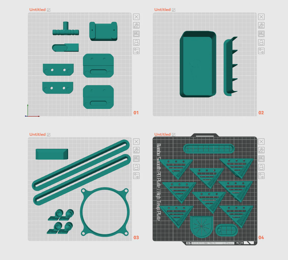 Printed Parts Kit
