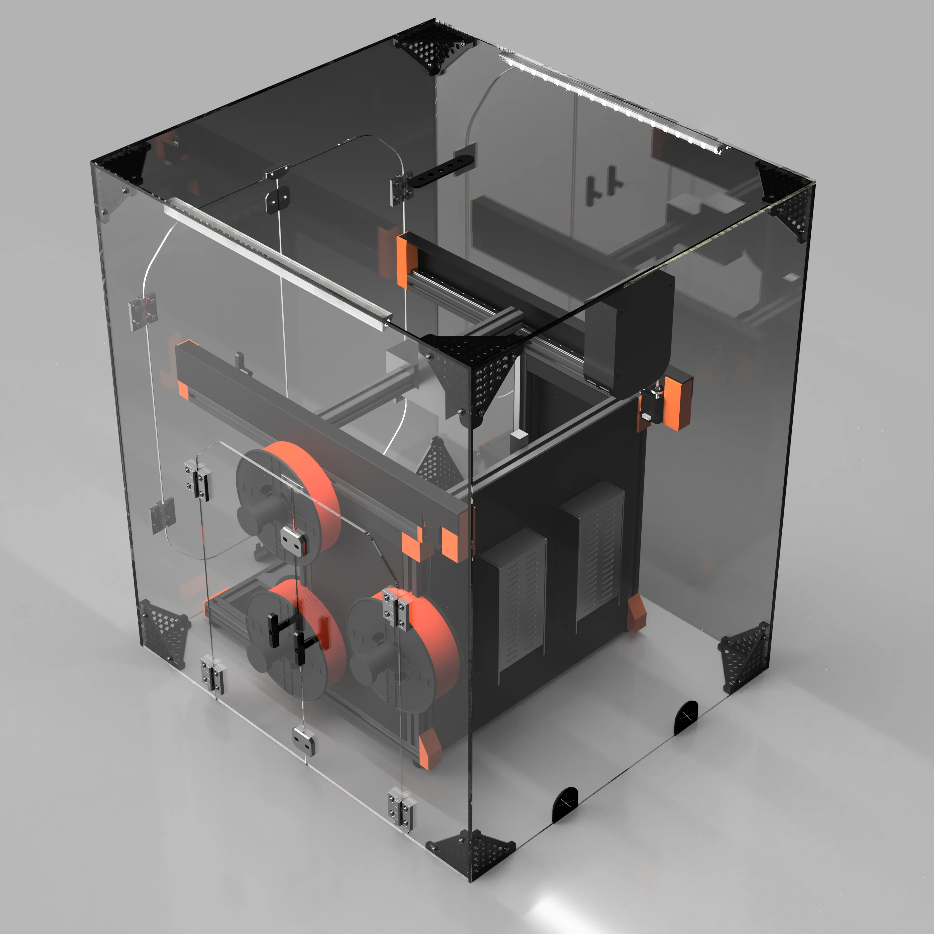 Prusa XL 3D Printer Acrylic Enclosure - Image 13