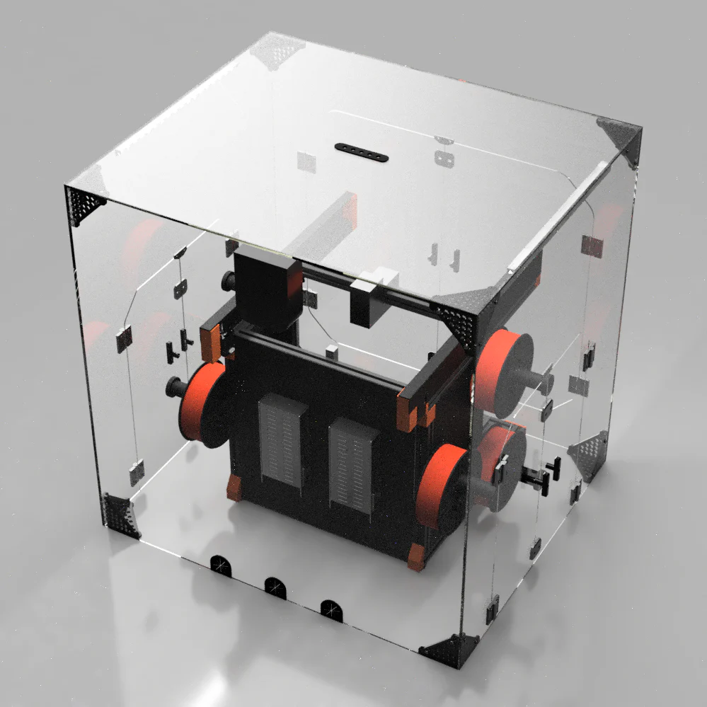 Prusa XL 3D Printer Acrylic Enclosure - Image 4
