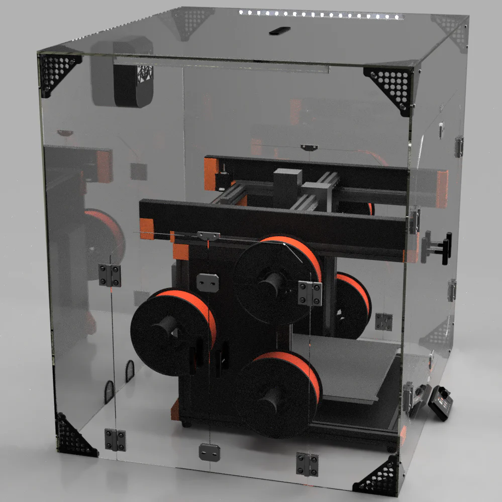 Prusa XL 3D Printer Acrylic Enclosure - Image 8