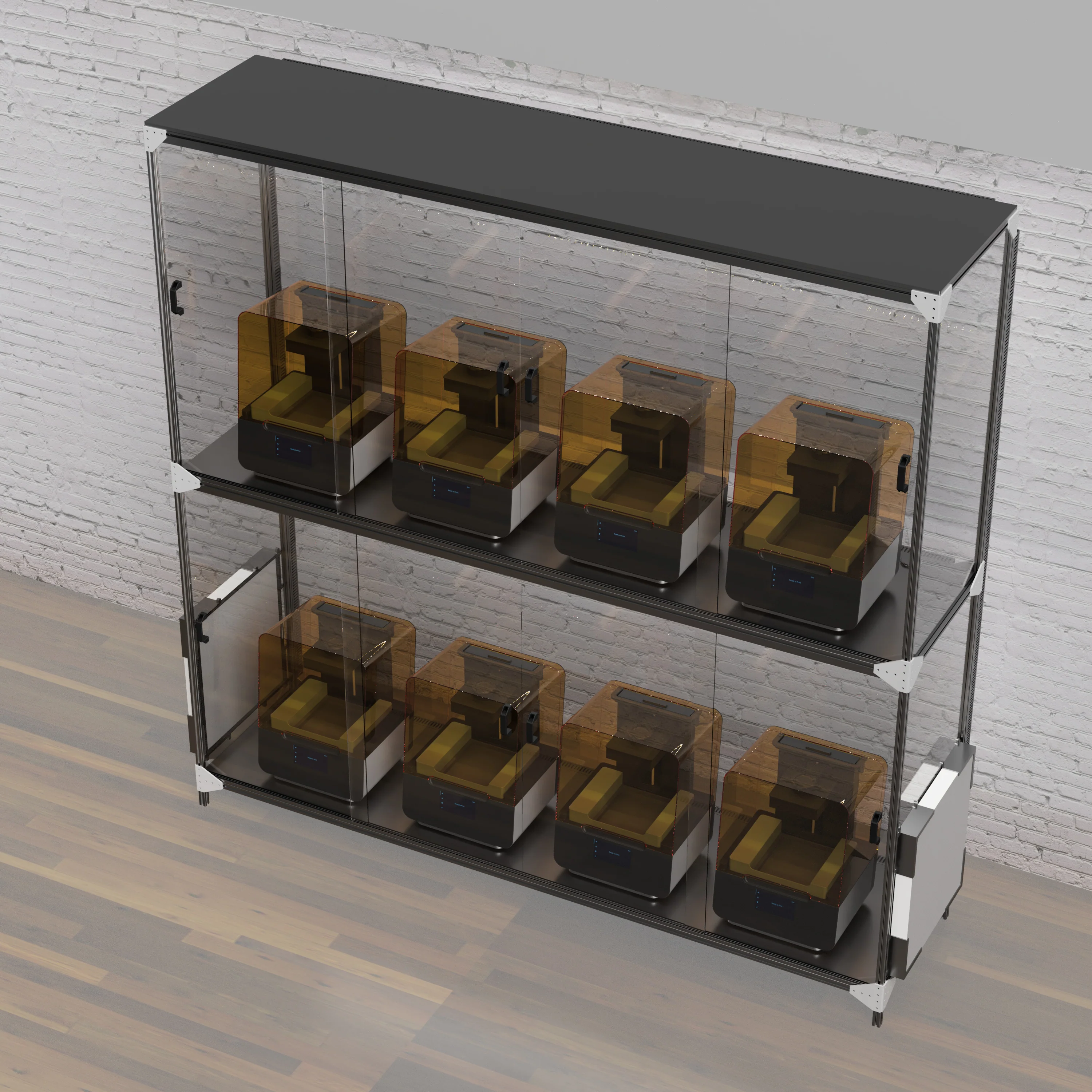 Rapid Deployment Print Farm Array Safety Enclosure - Image 3