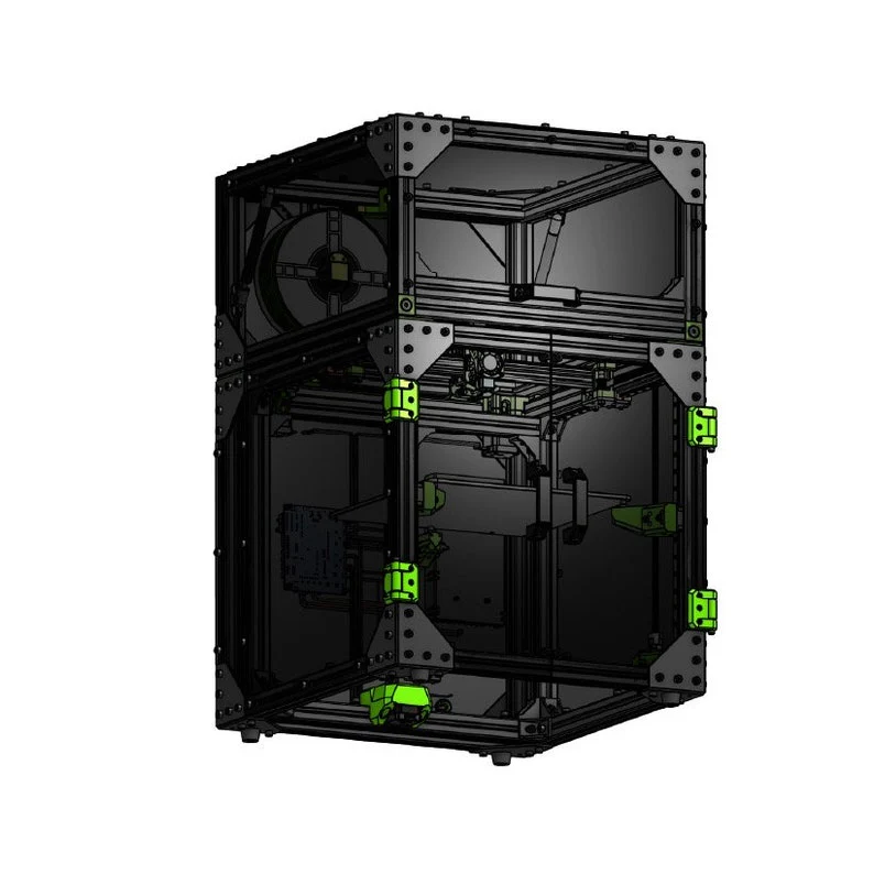 Ratrig V-Core 3 3D printer Enclosure panels kit for 300mm, 400mm, 500mm - Image 6