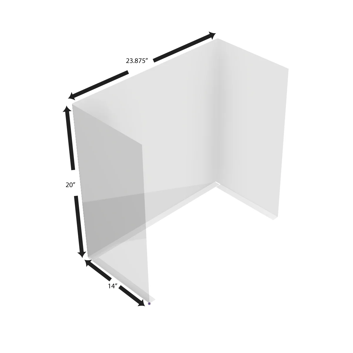 SaniGuard Student Desk Partitions - Image 3