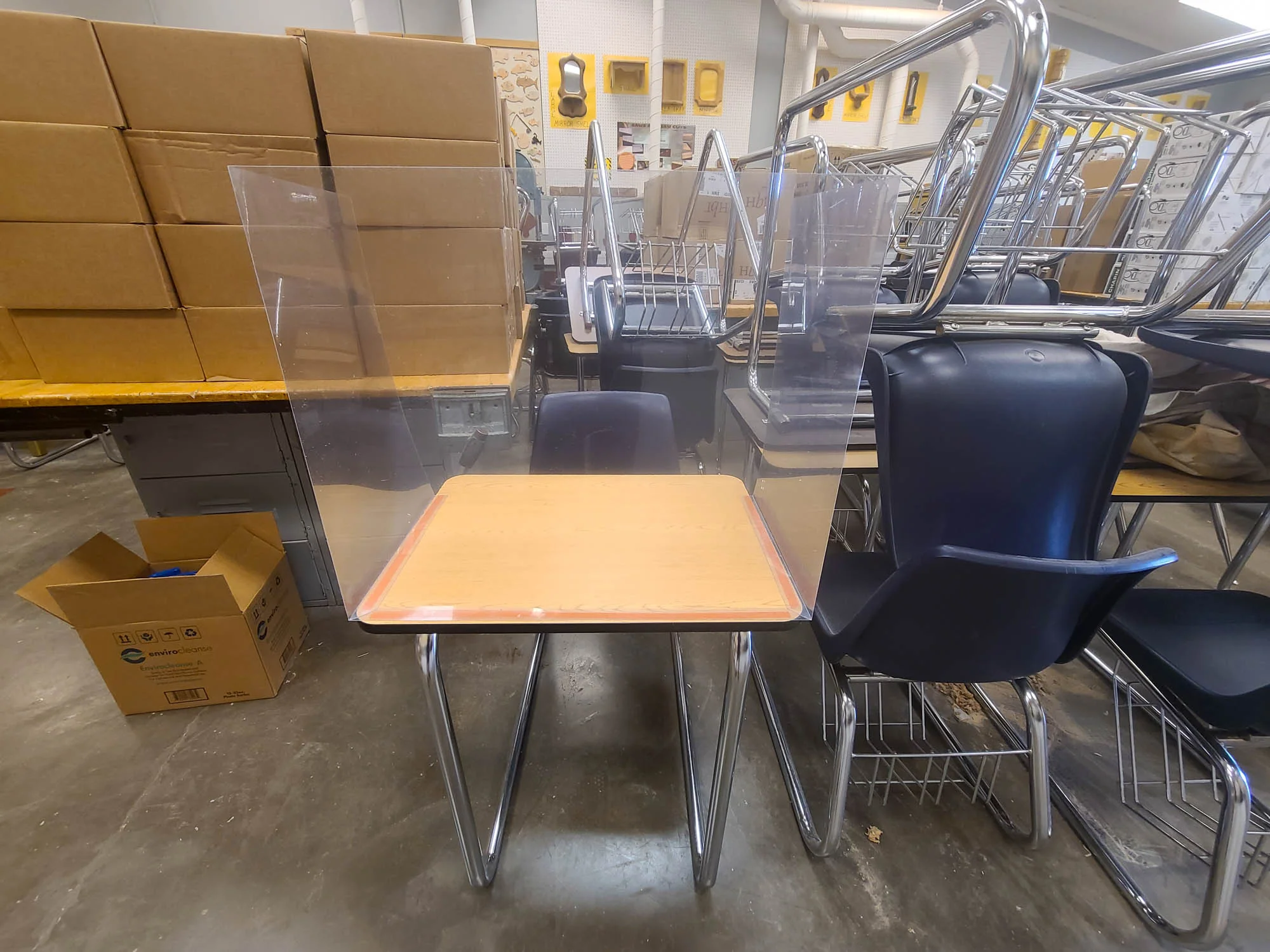 SaniGuard Student Desk Partitions - Image 6
