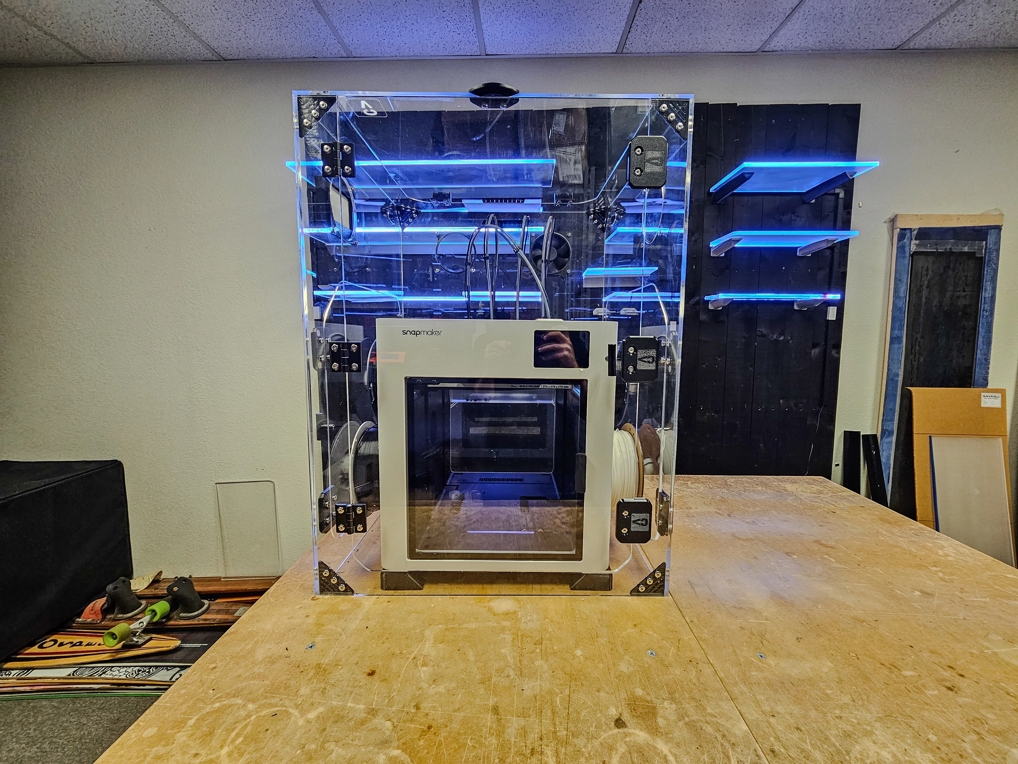 Snapmaker U1 3D printer External Enclosure - Image 2