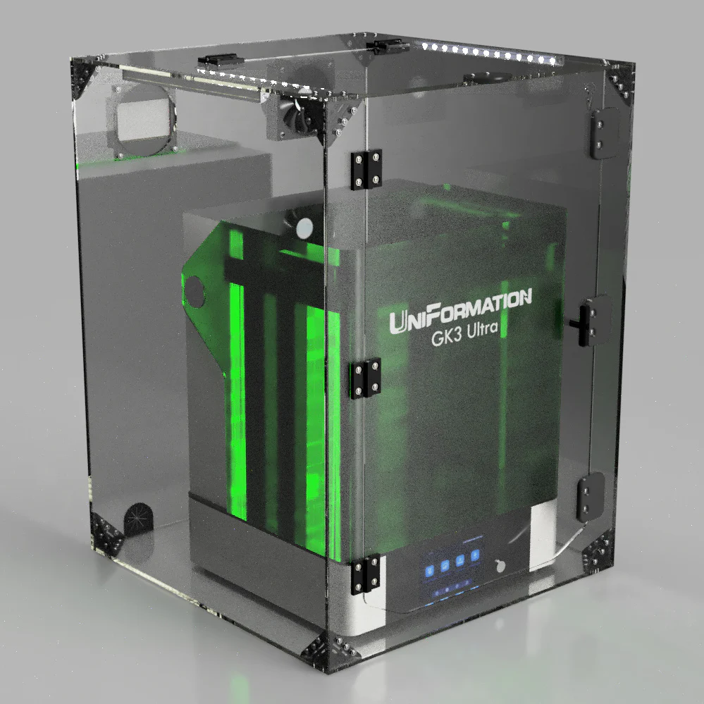 UniFormation Ultrasonic Resin Cleaner W230 Enclosure