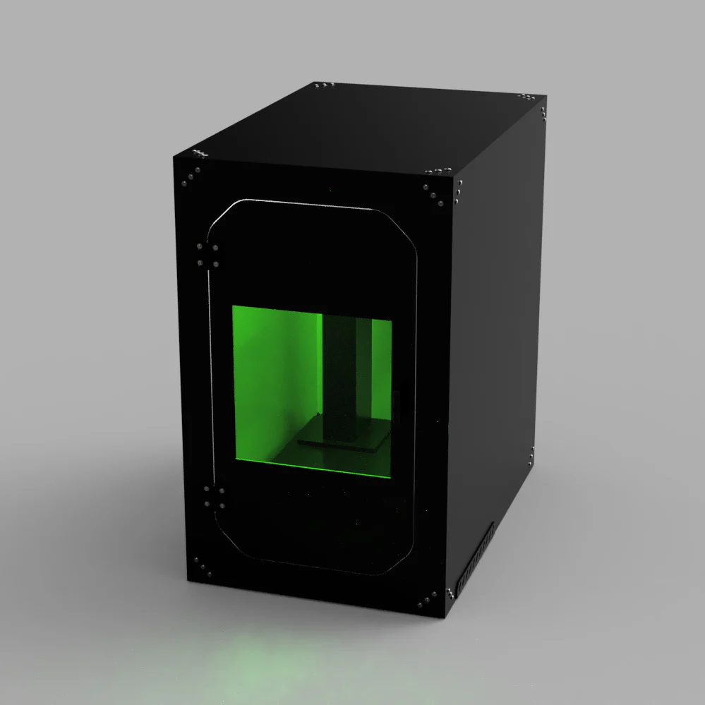UV/Fiber Galvo Laser Marker Engraver Enclosure with Laser viewing Window (Universal Fit) - Image 3