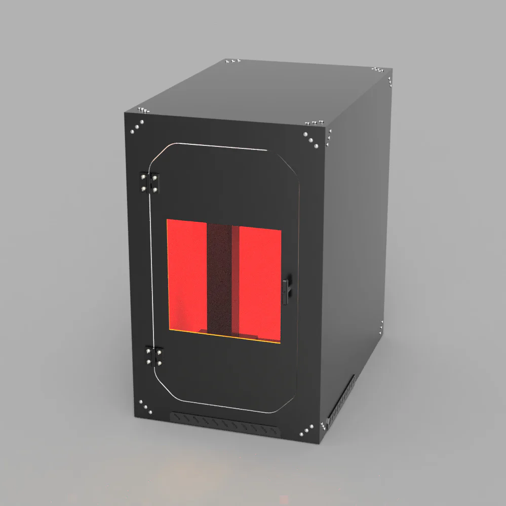 UV/Fiber Galvo Laser Marker Engraver Enclosure with Laser viewing Window (Universal Fit) - Image 4