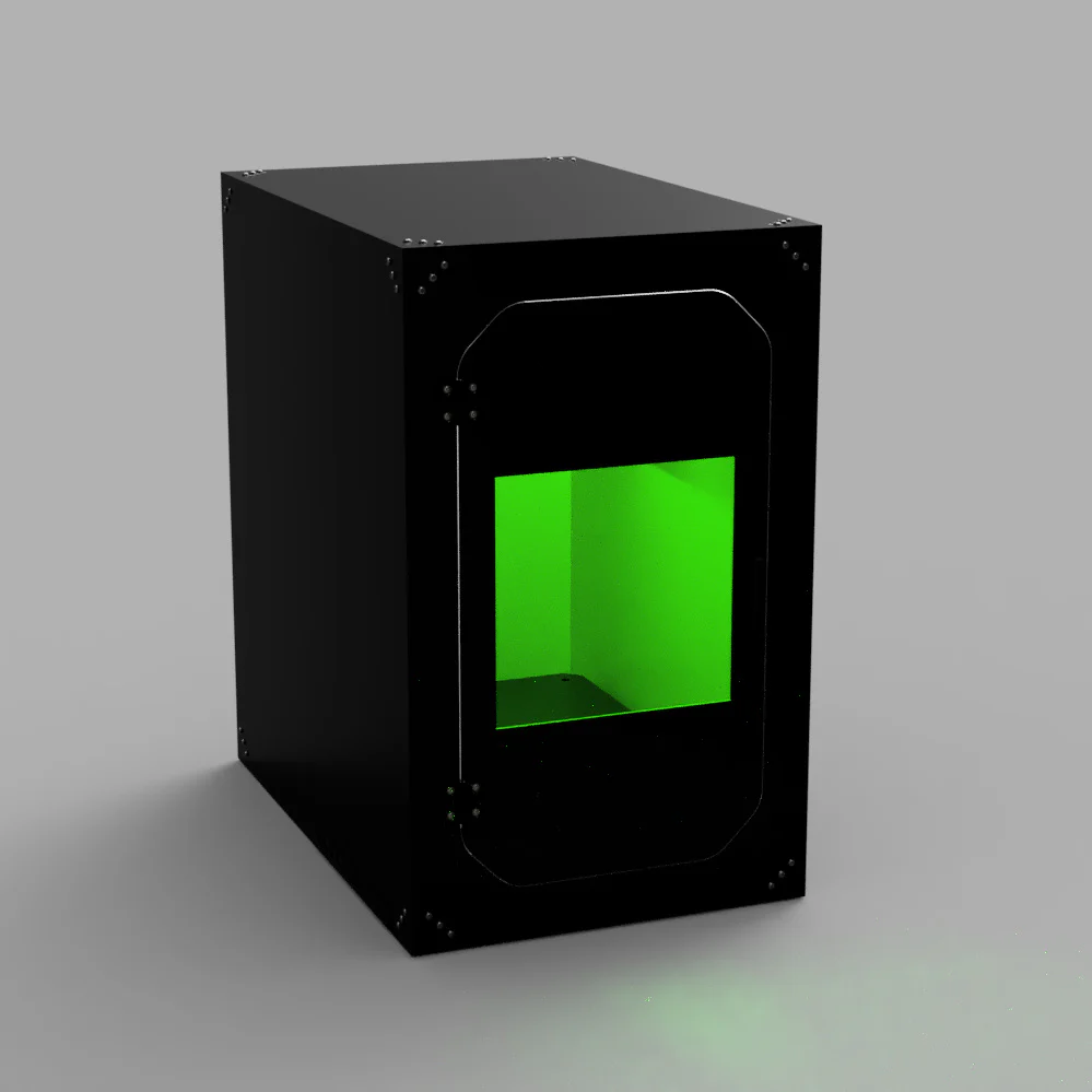 UV/Fiber Galvo Laser Marker Engraver Enclosure with Laser viewing Window (Universal Fit) - Image 6
