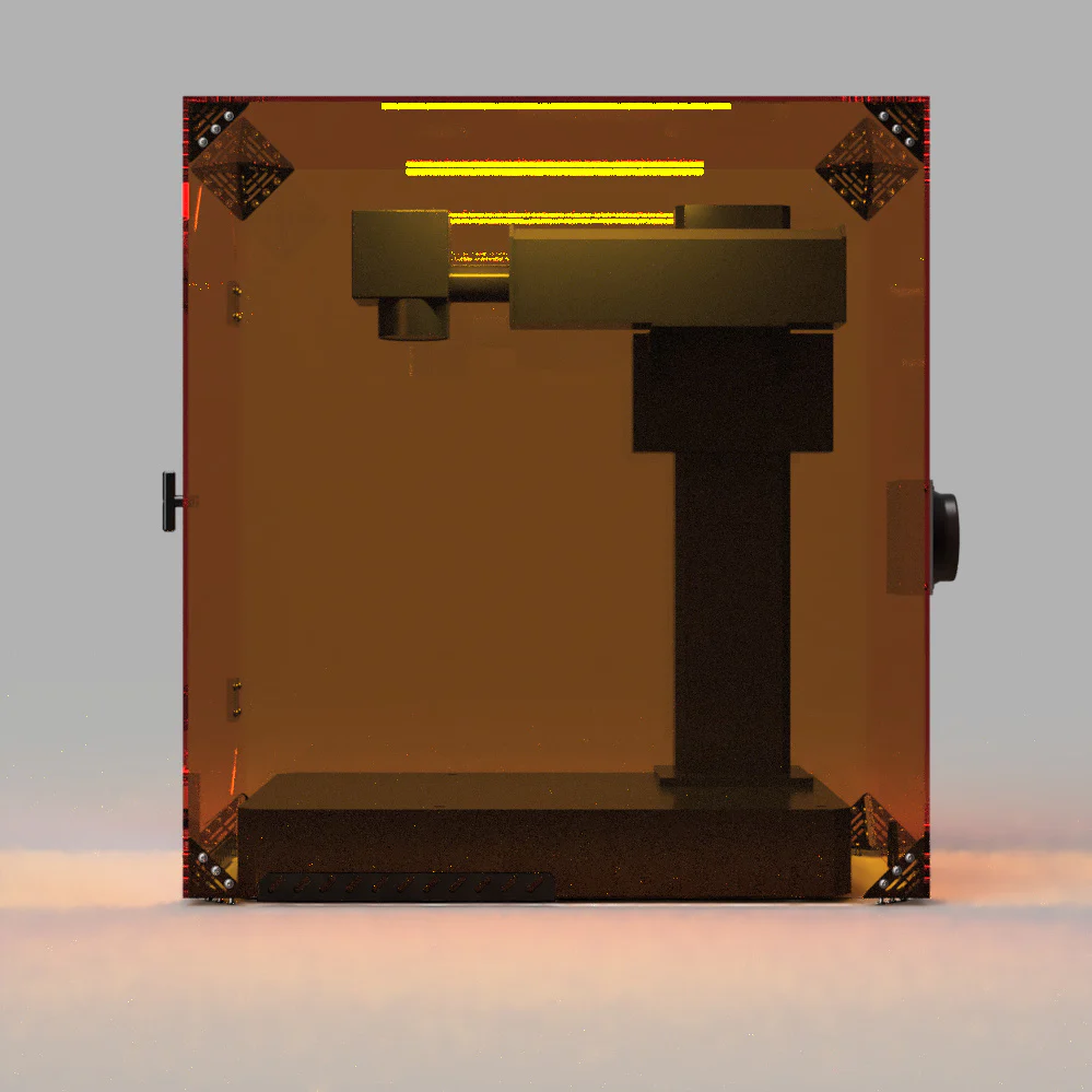UV Laser Marker Engraver Enclosure with Laser filtering OD3+ Acrylic (Universal Fit) - Image 5