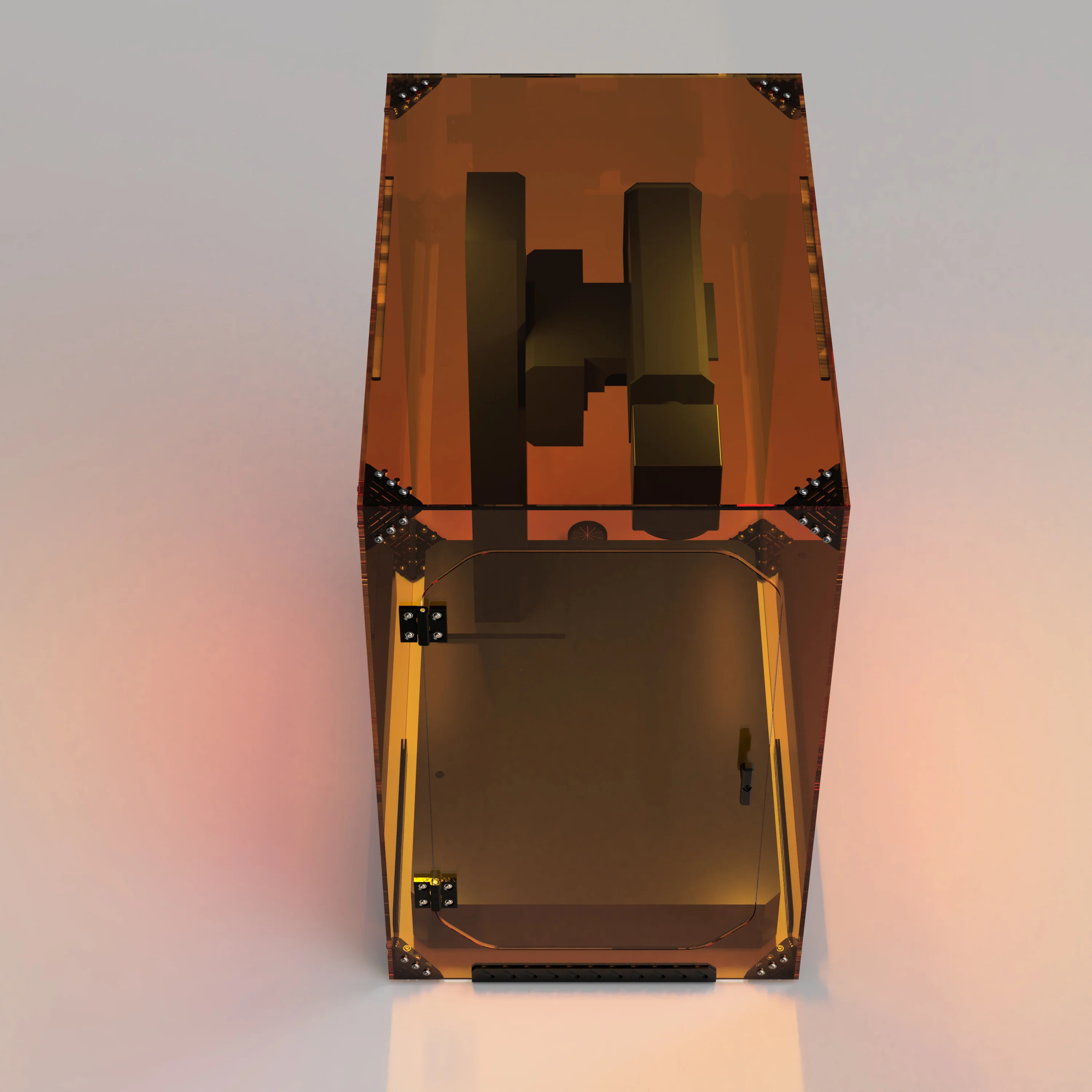 UV Laser Marker Engraver Enclosure with Laser filtering OD3+ Acrylic (Universal Fit) - Image 6