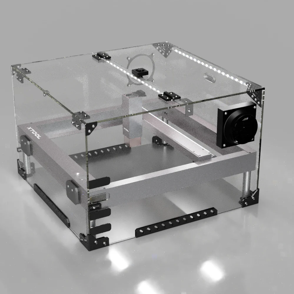 XTool D1 Pro Laser Enclosure V3 Kit - Image 27